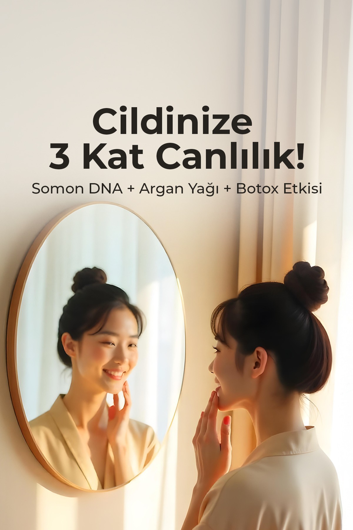 3X PDRN Botul Ceramic Serum Somon DNA lifting Etkili Doku Onarıcı Serum Kore 30ml