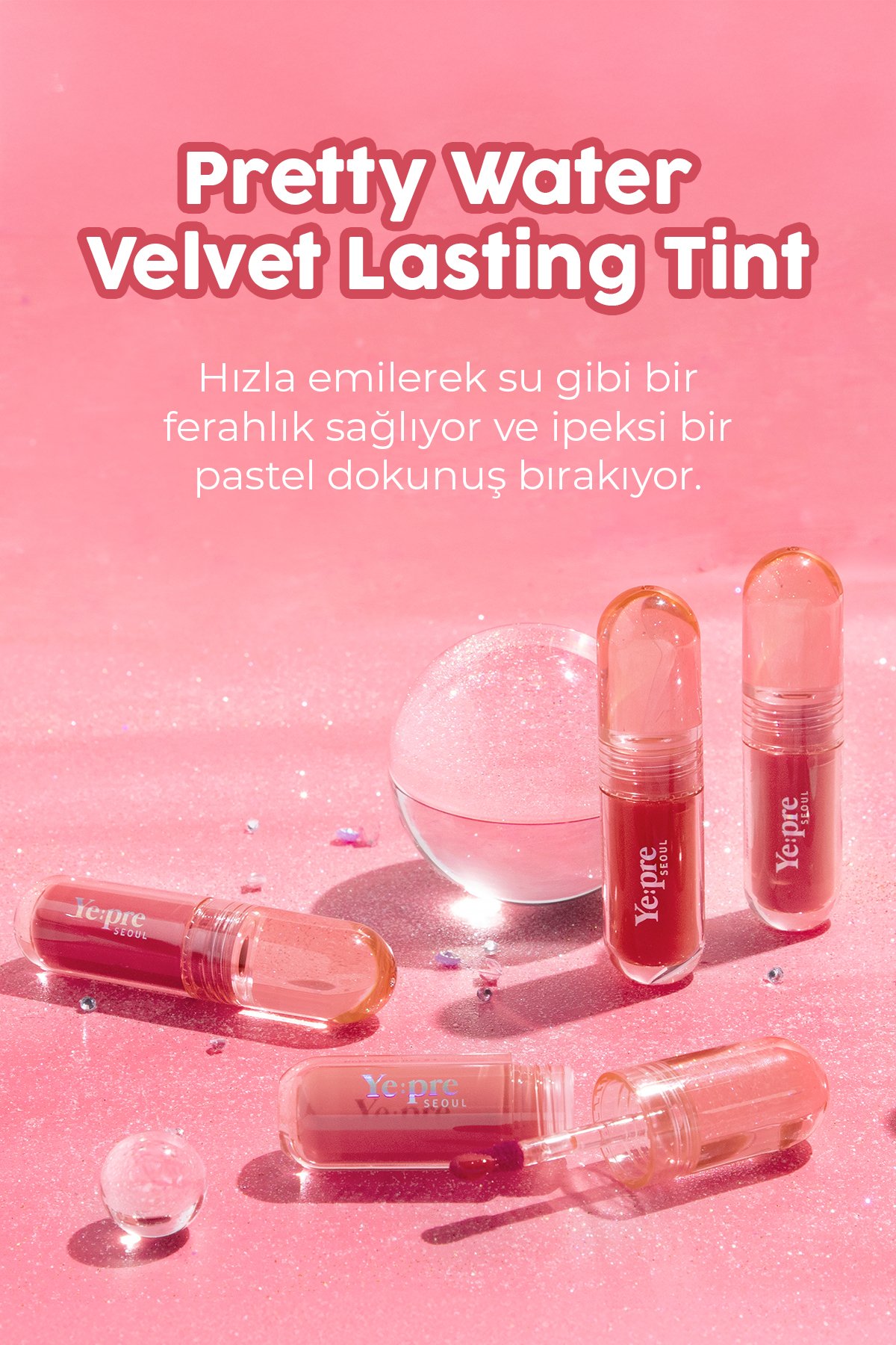 Kadife Dokulu ve Kalıcı Dudak Tinti 05 Mauve Rose