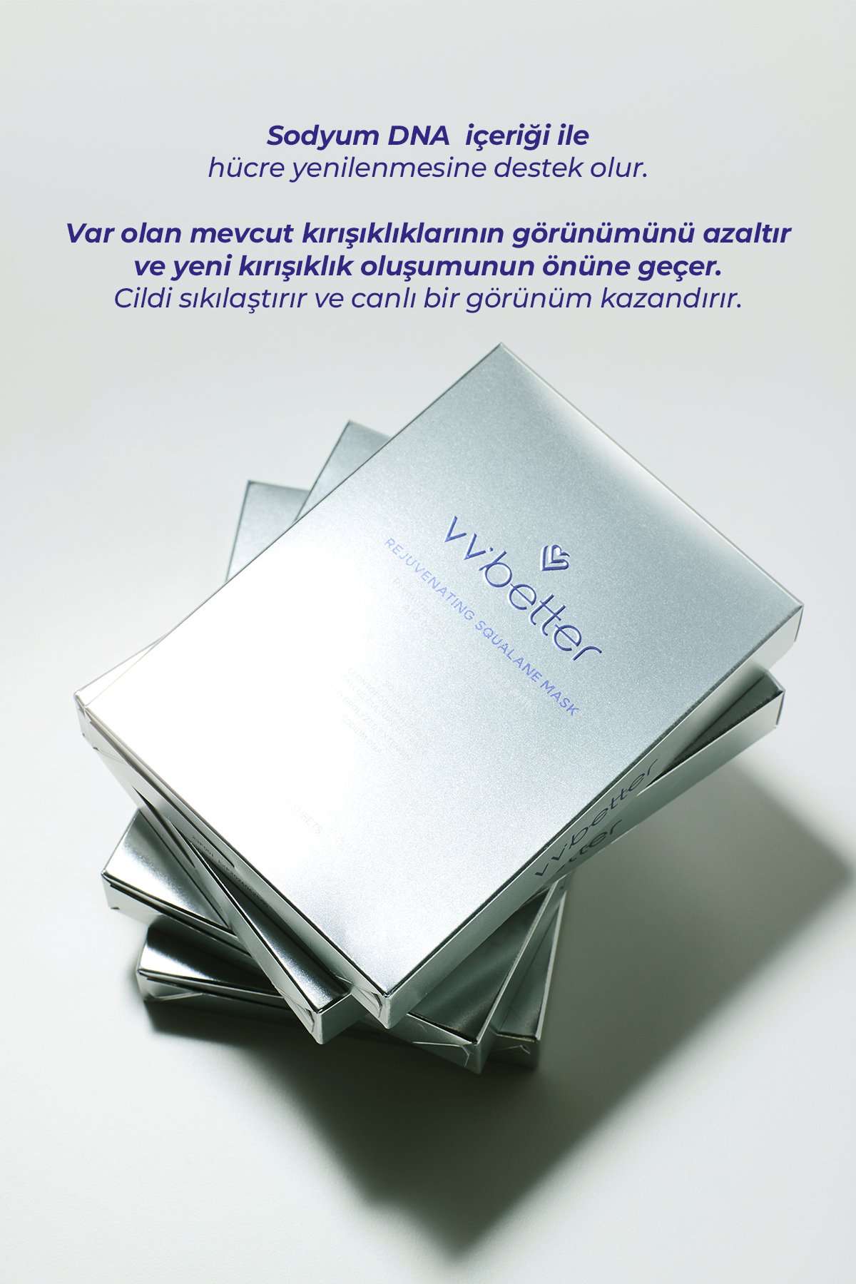 Rejuvenating Squalane Mask Yüz Maskesi Centella Asiatica Madecassoside Hyaluronic Acid Kore 5'li