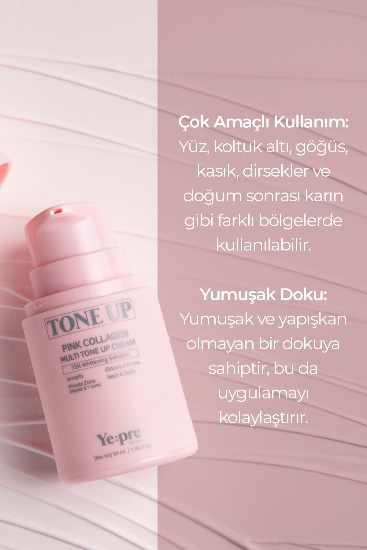 Kolajen İçerikli Cilt Tonu Dengeleyici ve Yenileyici Kore Bakım Kremi 50ml – Nemlendirici & Leke Karşıtı