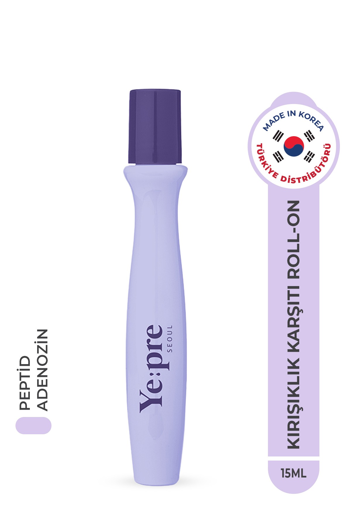 Timeless Peptide Eye Roll On Adenozin Göz Çevresi Şişlik ve İnce Kırışıklık Karşıtı Serum Kore 15ml