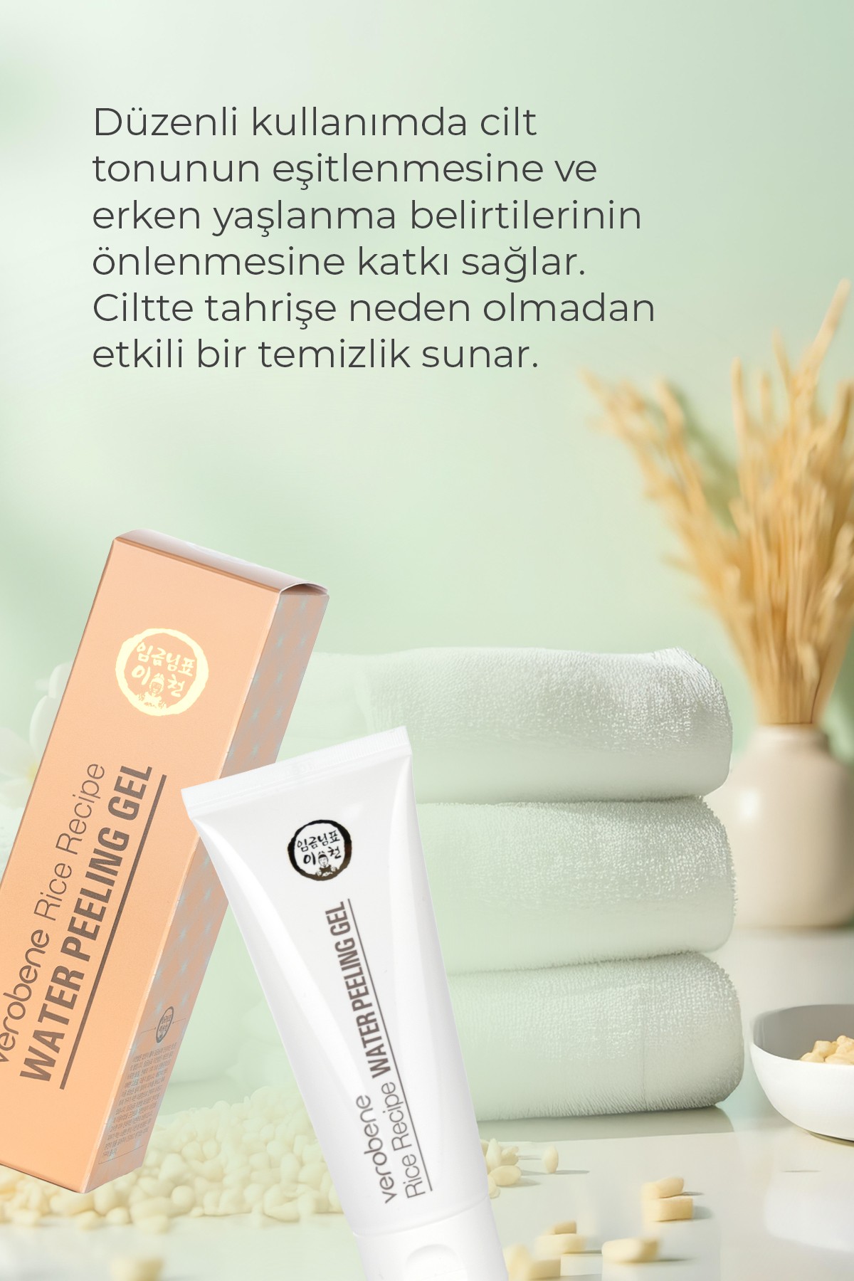 Pirinç Özlü Arındırıcı ve Aydınlatıcı Peeling Jel 100ml