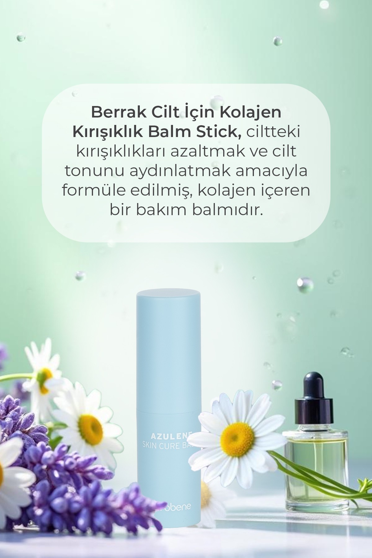 Azulene İçerikli Nemlendirici ve Kırışıklık Karşıtı Balm 10g