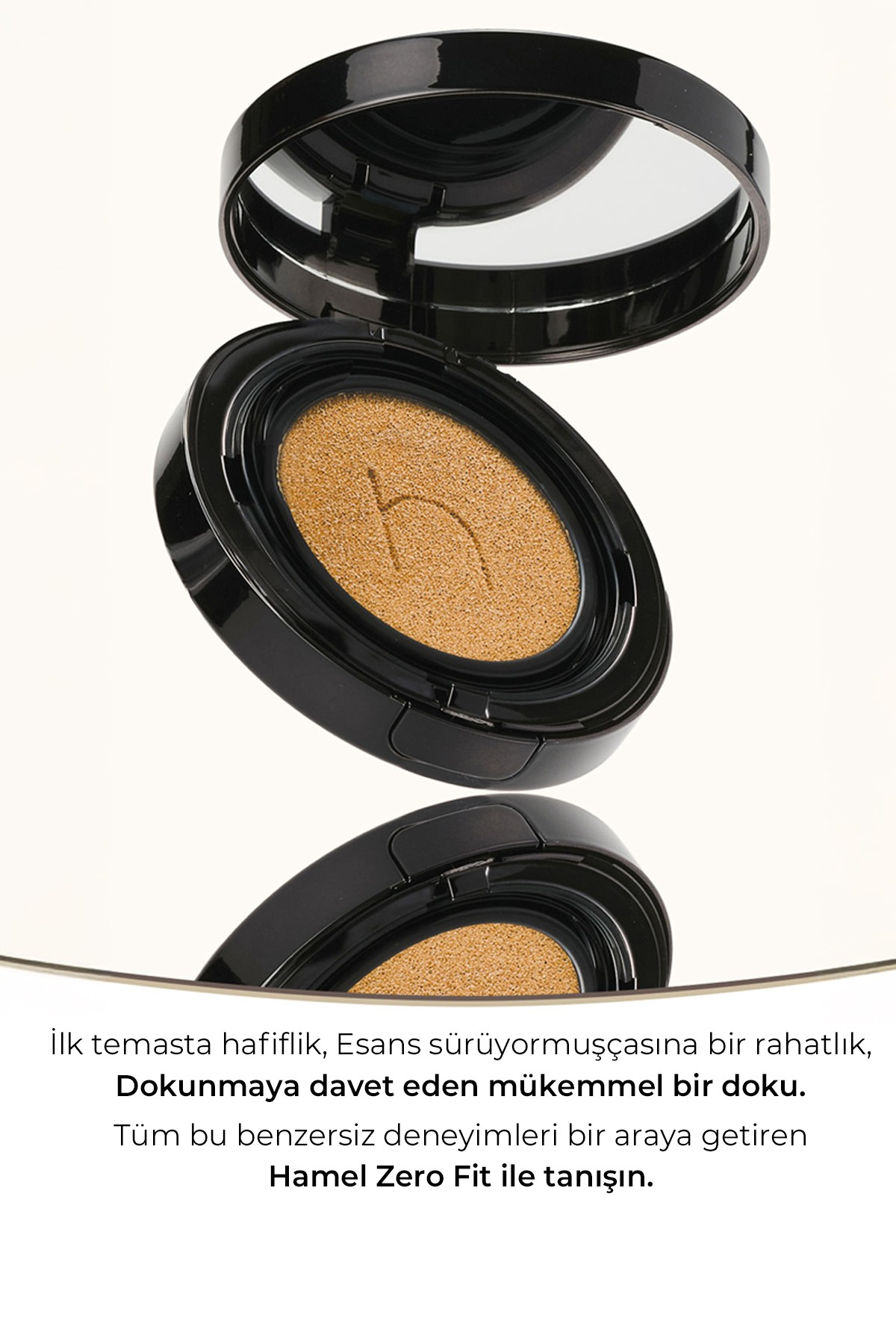 Zero Fit Cushion Uzun Süre Kalıcı Kore Fondöten SPF50+ PA+++ Doğal Bitişli Refill x2 12g