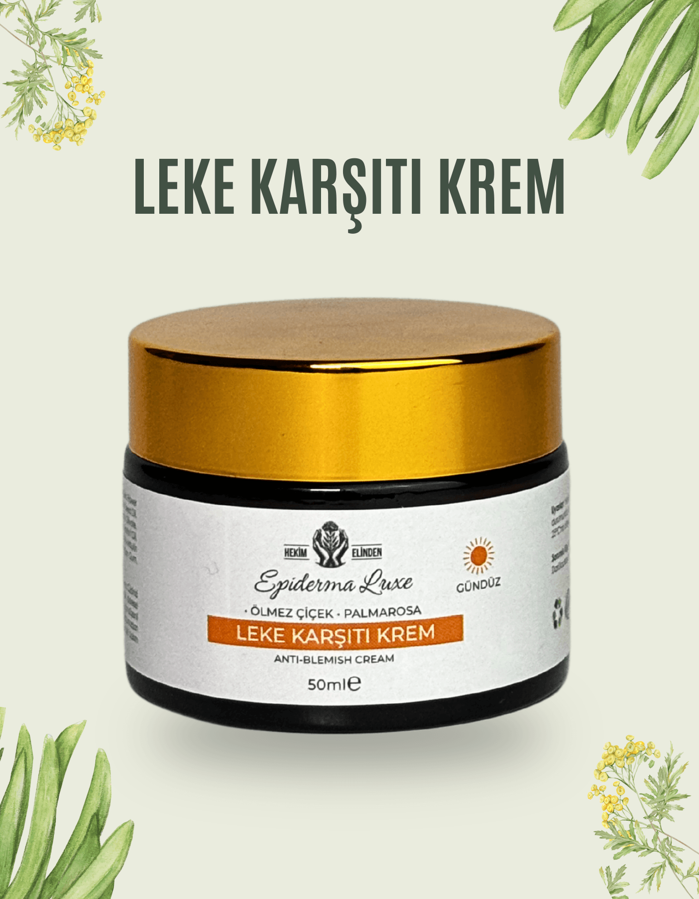 Hekim Elinden Leke Karşıtı Anti-Aging krem