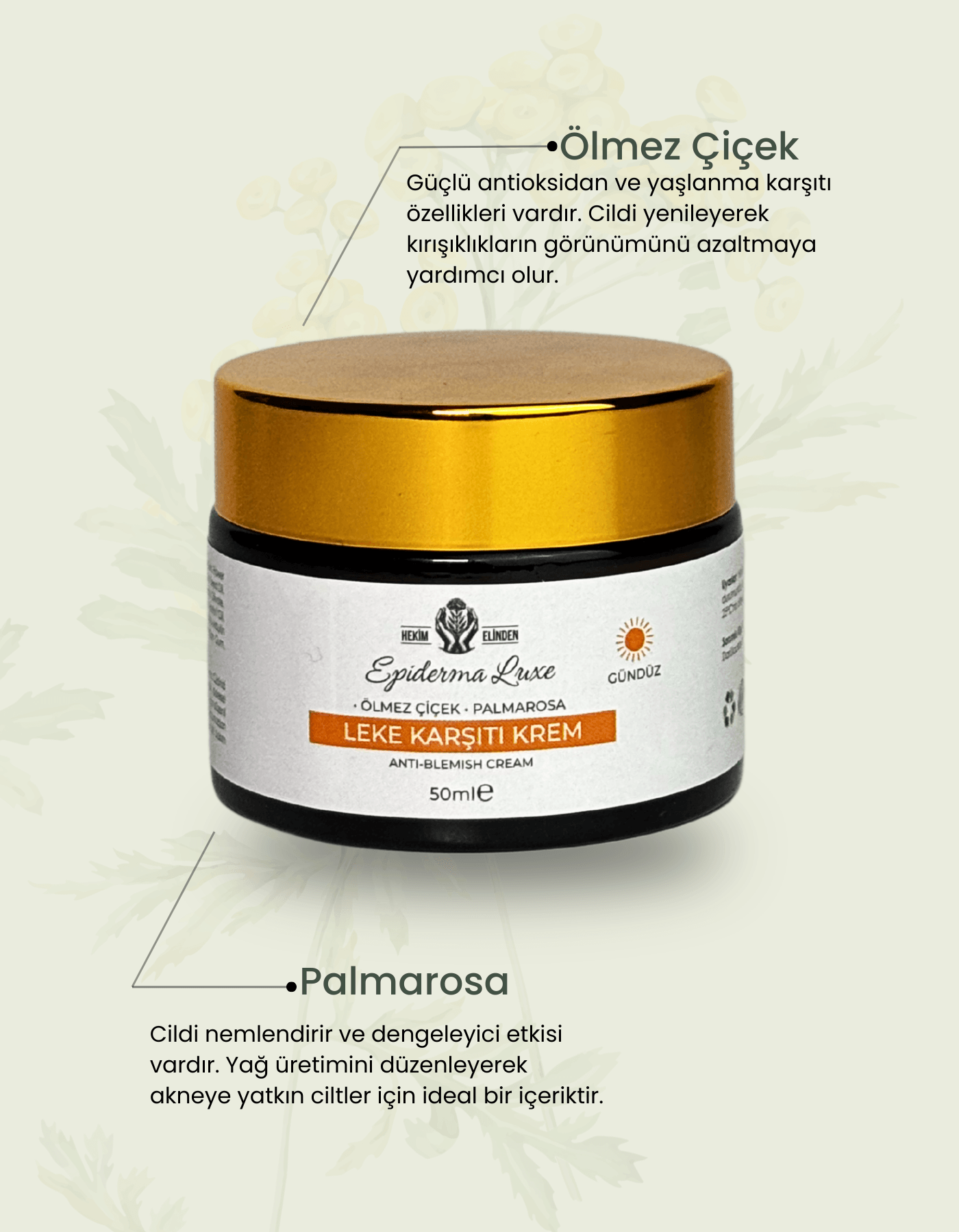 Hekim Elinden Leke Karşıtı Anti-Aging krem