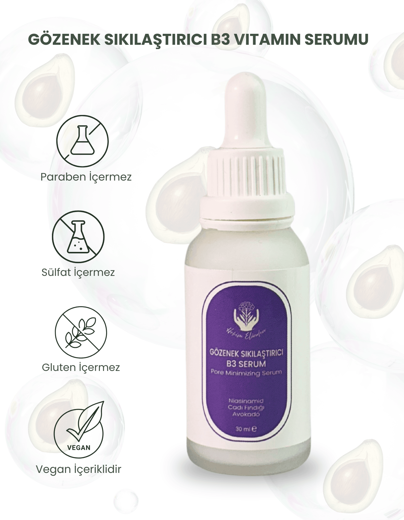 Hekim Elinden B3 Vitamin Niasinamid Serum