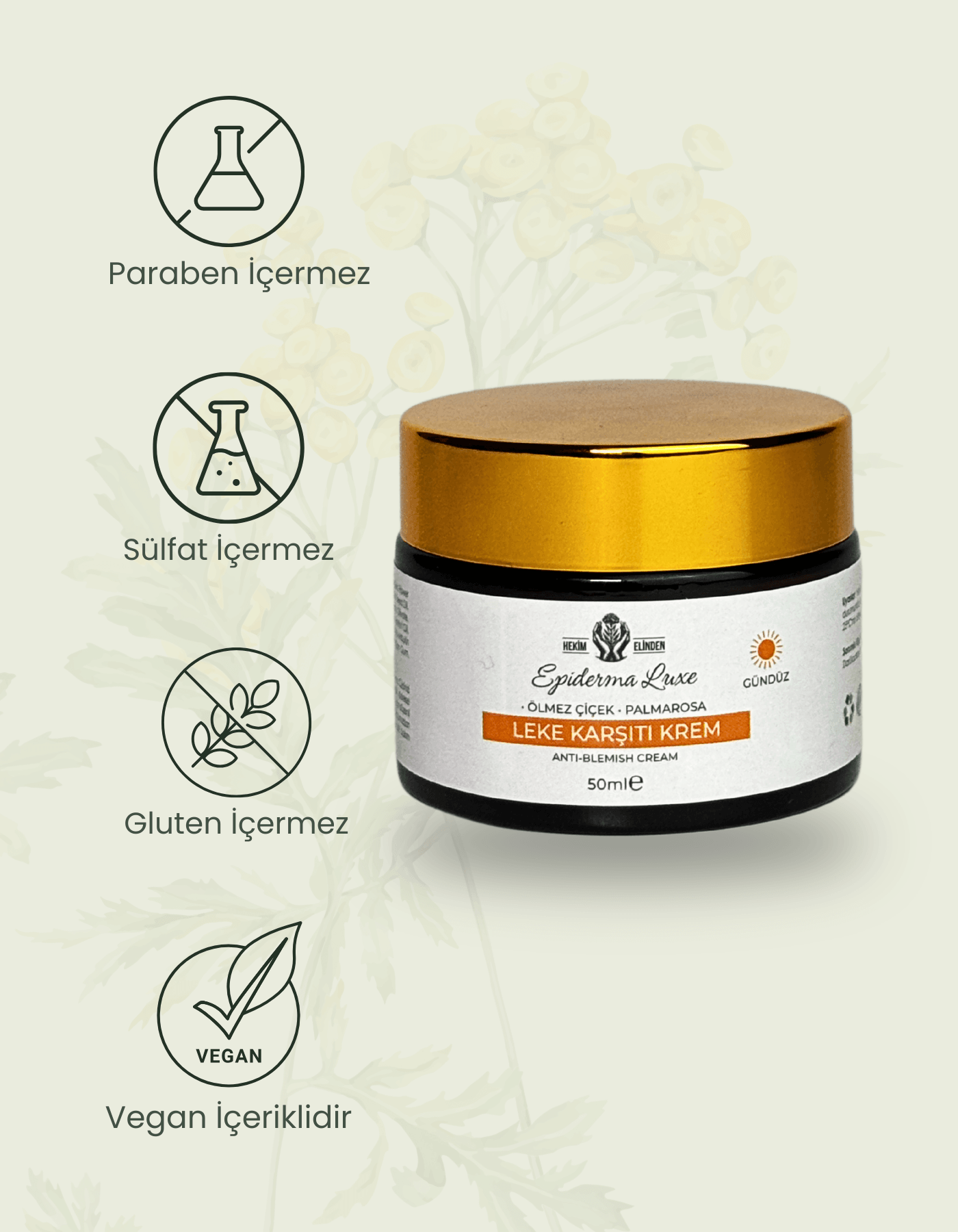 Hekim Elinden Leke Karşıtı Anti-Aging krem