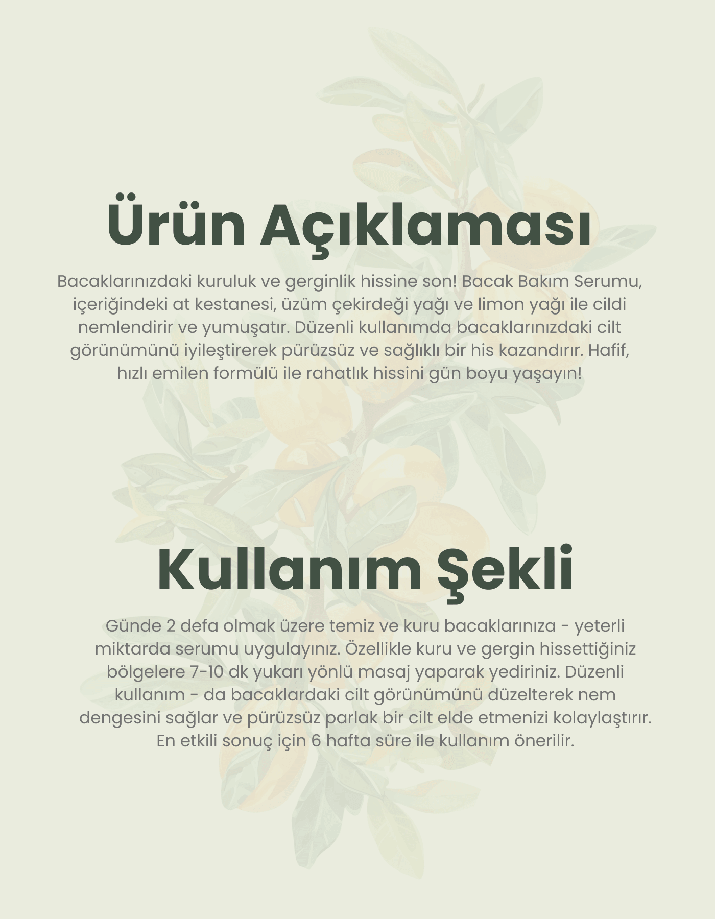 Hekim Elinden Kılcal Damar Çatlakları Varis Karşıtı Serum