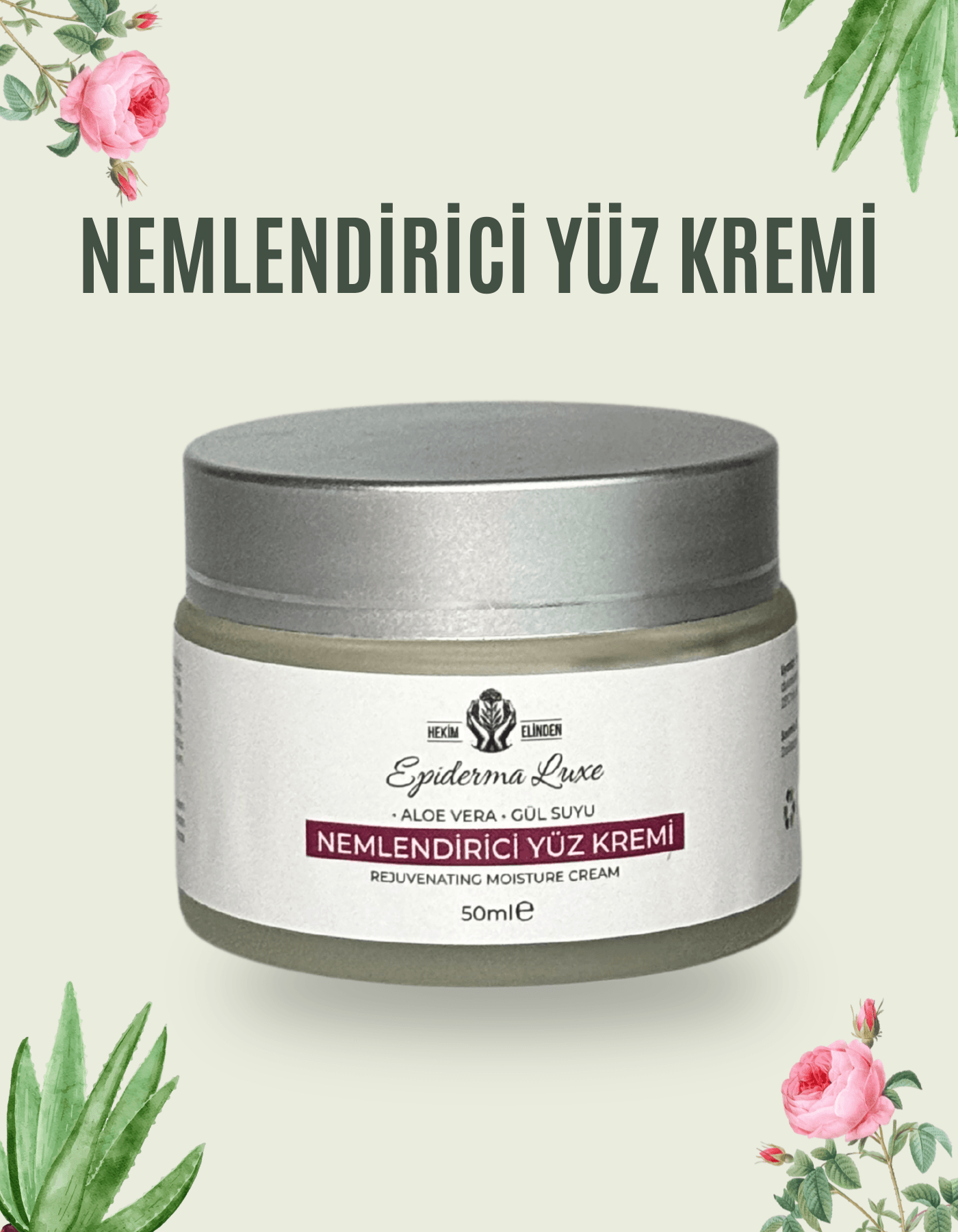 Hekim Elinden Yoğun Nemlendirici Onarıcı Krrem