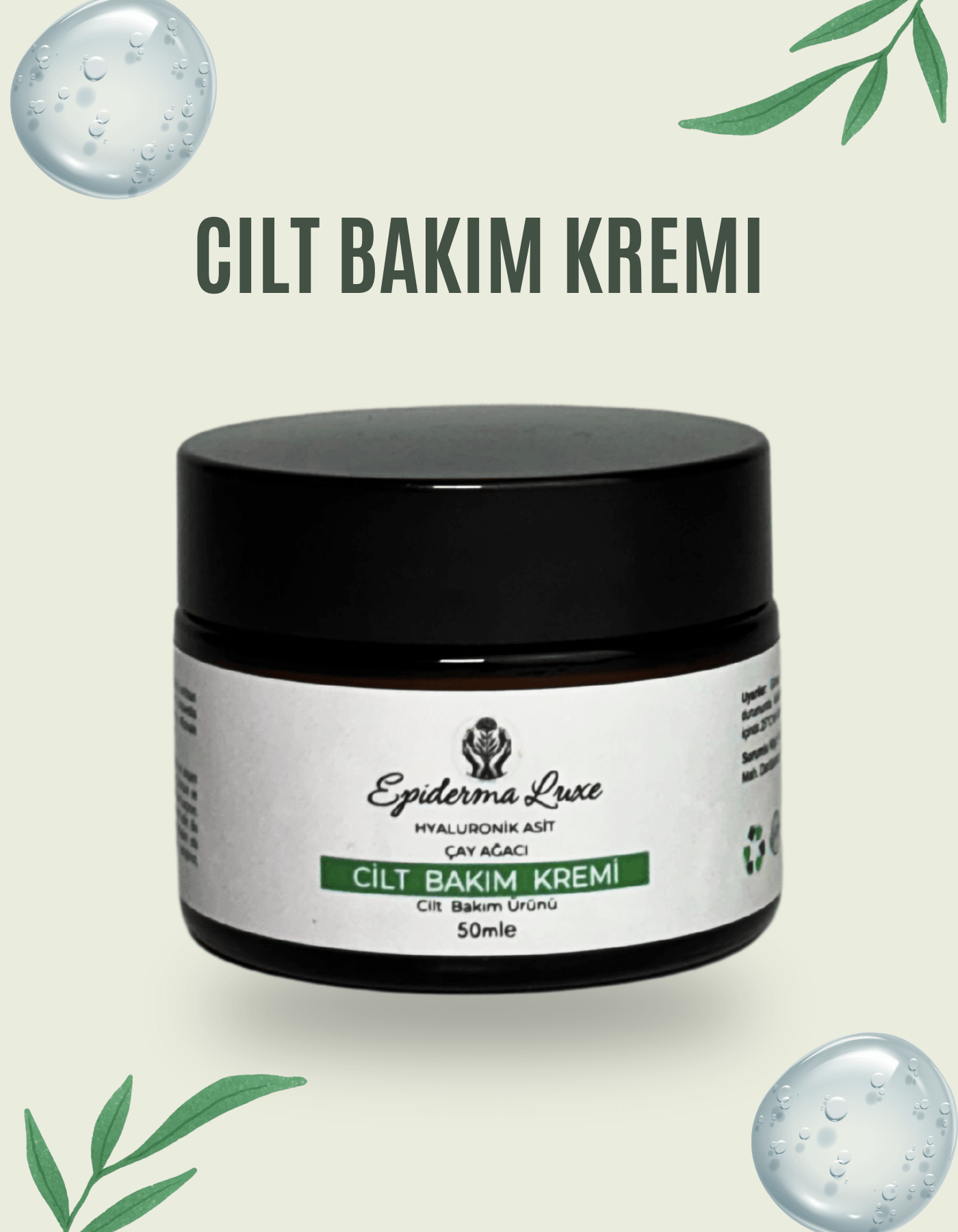 Hekim Elinden Akne Karşıtı Cilt Bakım Kremi