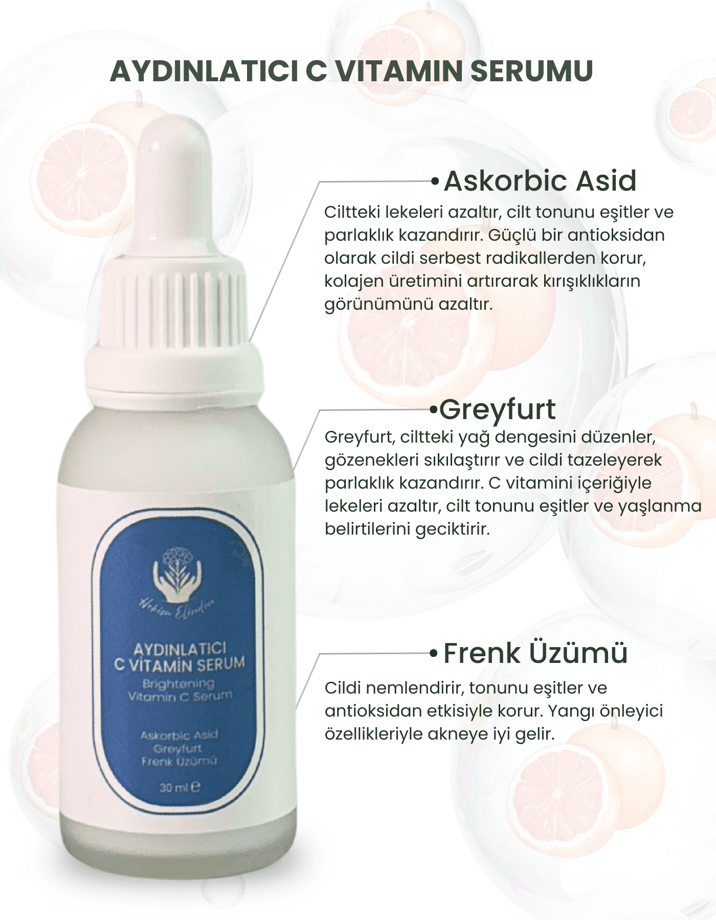 Hekim Elinden C Vitamin Serum