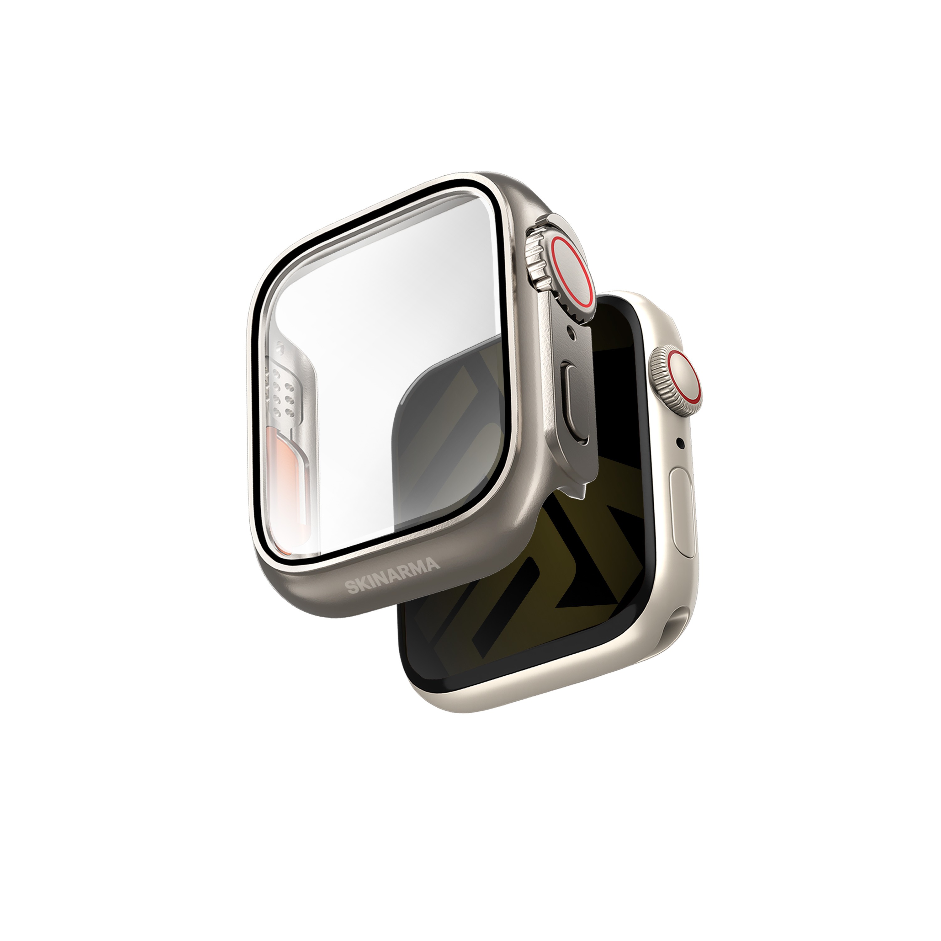 Apple Watch 44mm SkinArma Gado Pro Dijital Taç Korumalı Kasa ve Ekran Koruyucu
