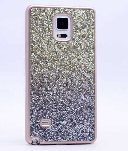 Galaxy Note 3 Kılıf Zore Simli Kırçıllı Silikon