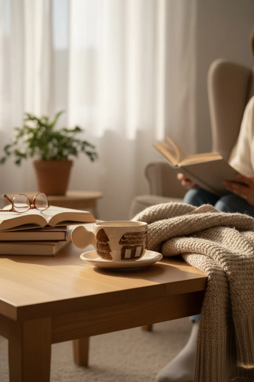 Christmas Evi Fincan