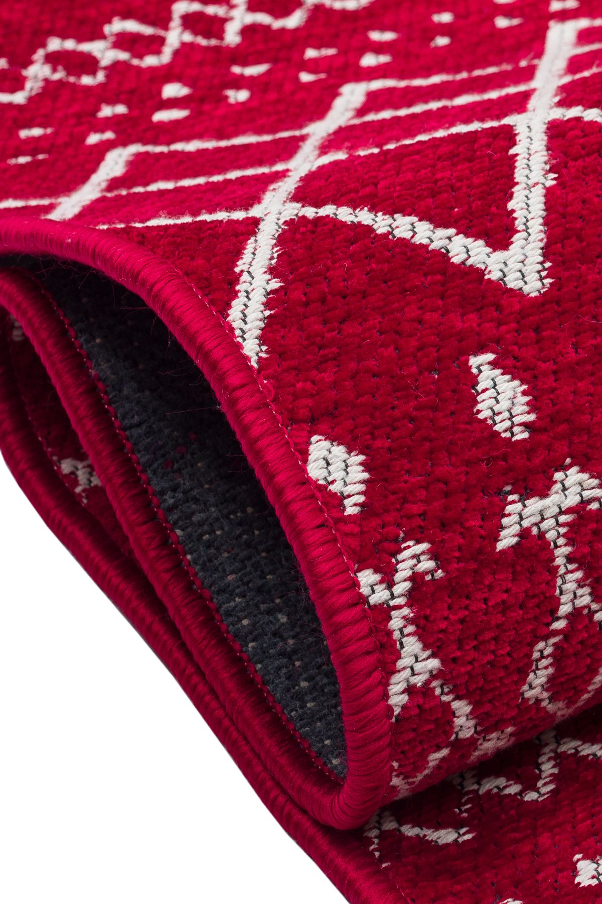 Üsküp Kilim Halı - Bordo-Ekru