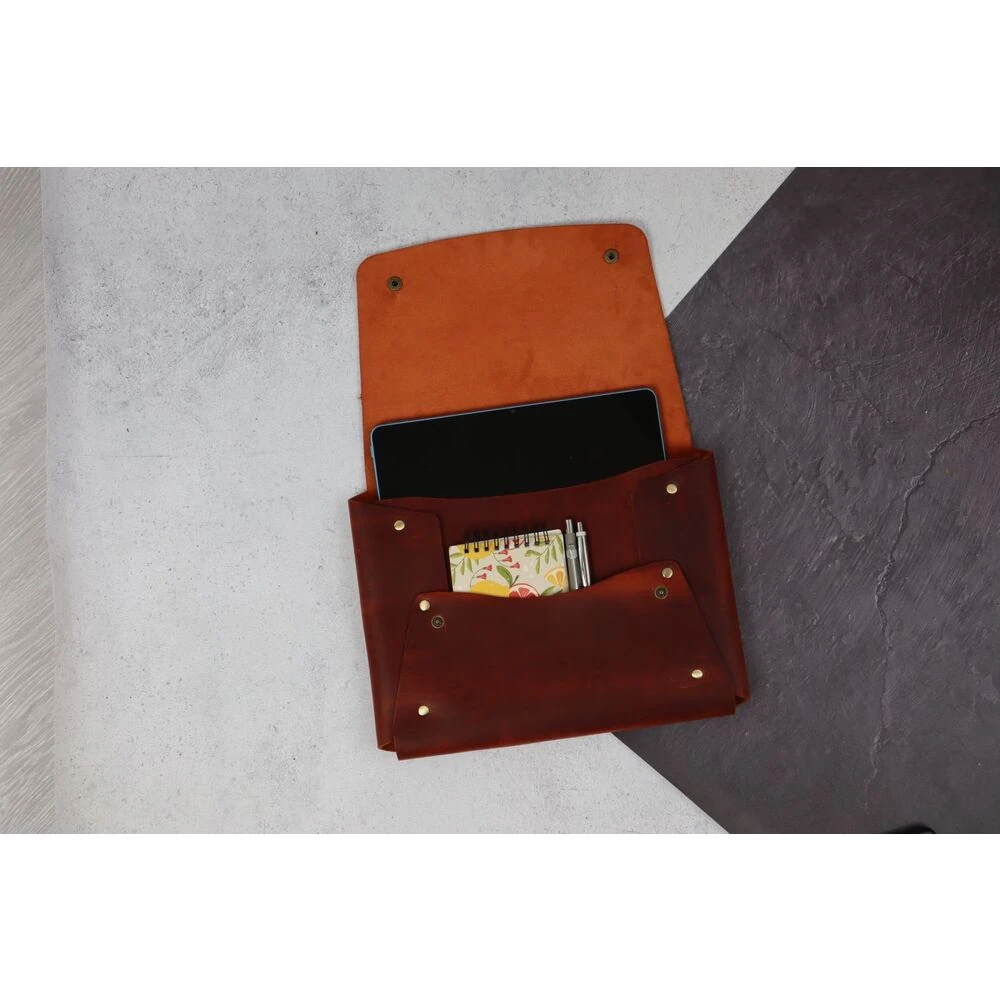 DERİ EL & TABLET ÇANTASI