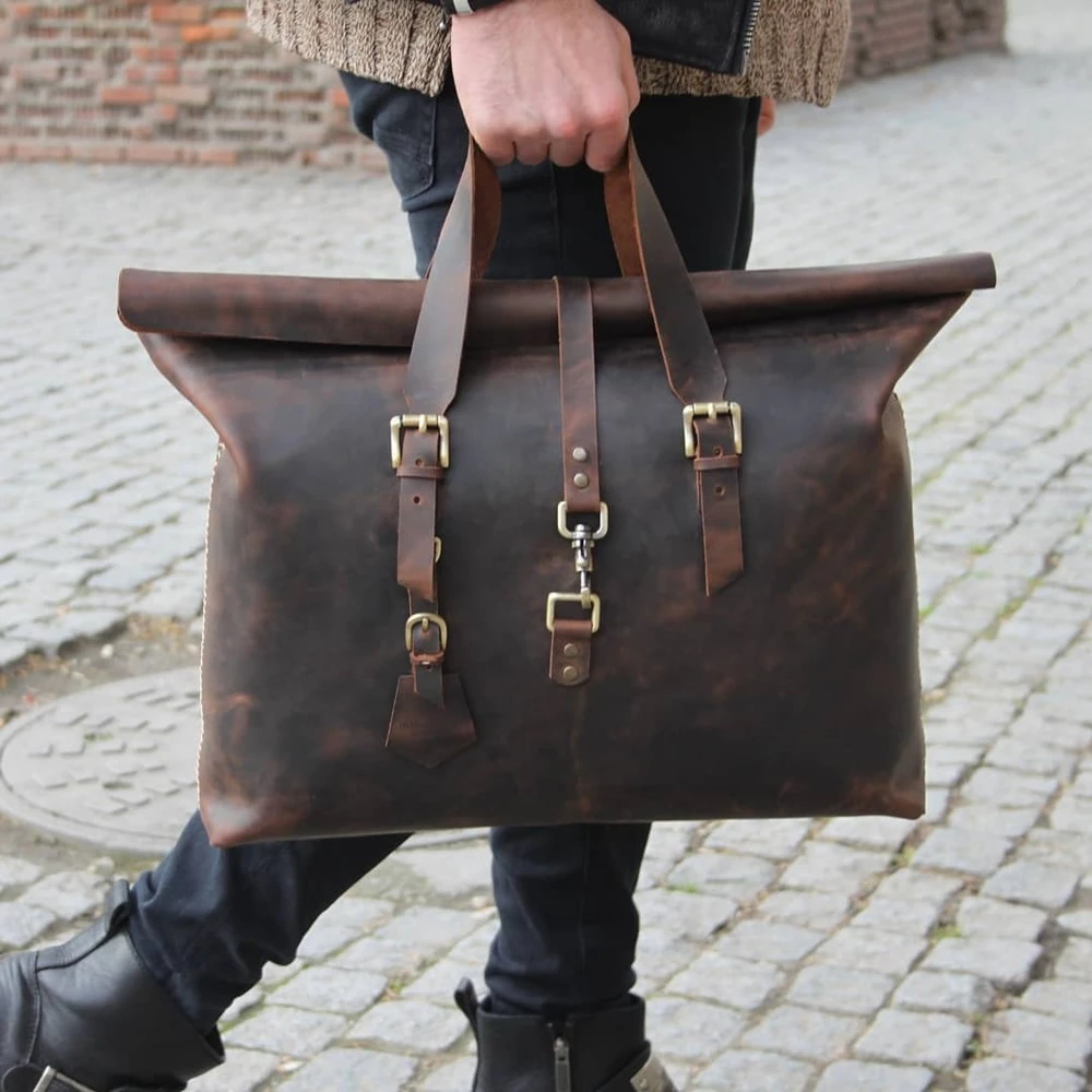 RB-01 DERİ SEYEHAT ÇANTASI