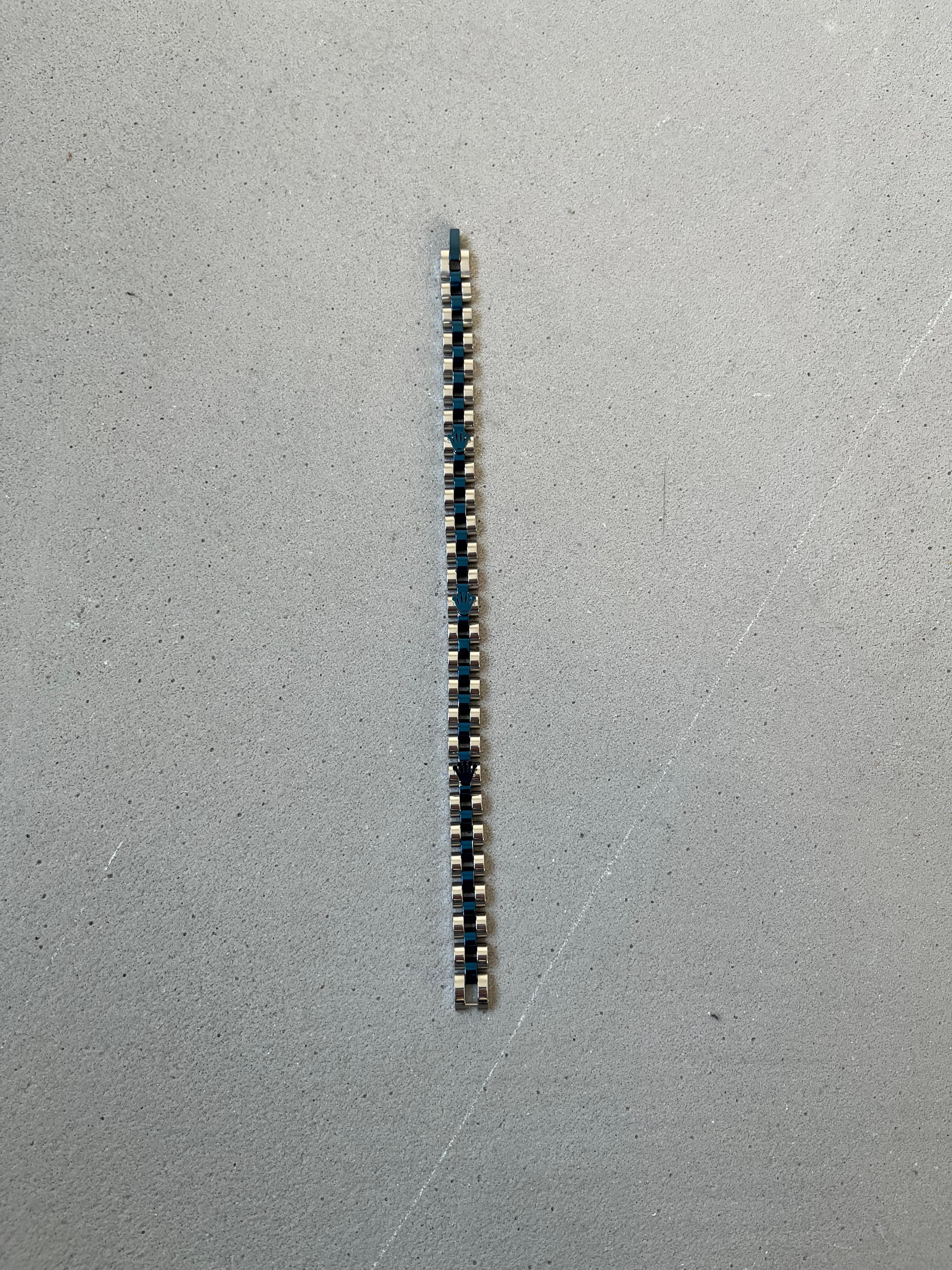 Rolex Logolu Mavi Şeritli