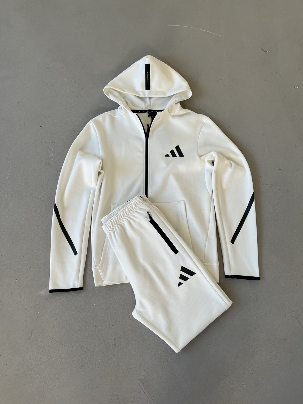 Adidas Z.N.E Eşofman Takımı - Beyaz