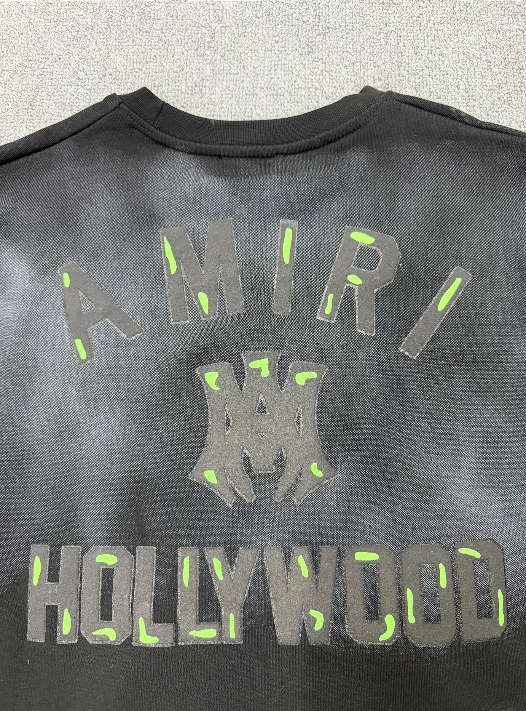 Ami Faded Black Sweatshirt 