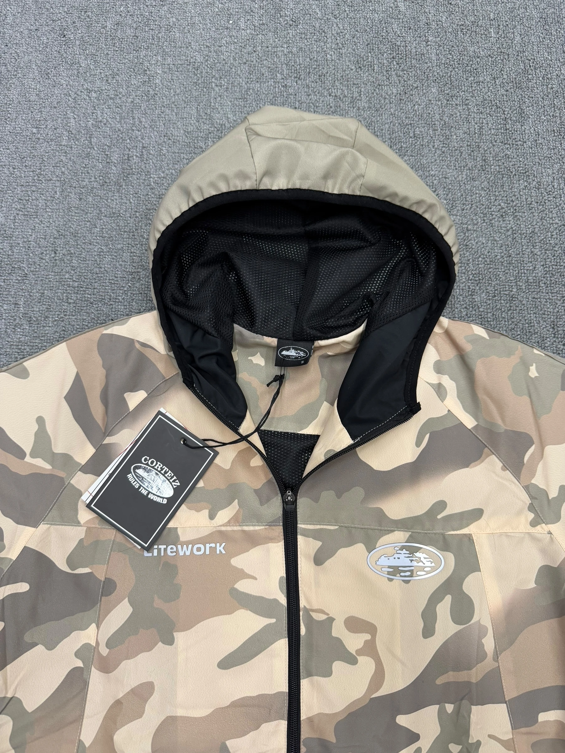 Corteiz Dual-Layer Litework 'Desert Camo Tracksuit