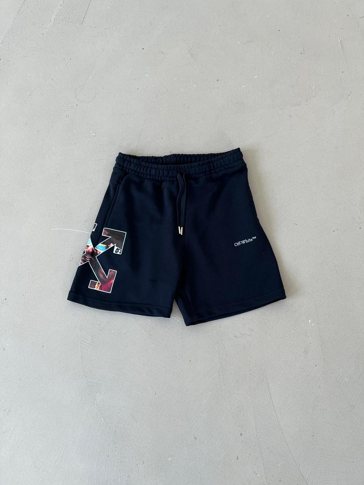 Off White Şort - Lacivert