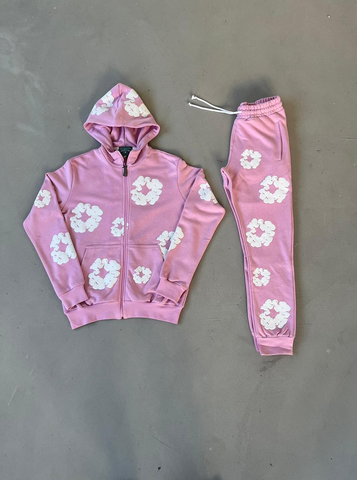 Denim Tears Eşofman Takımı - Pembe