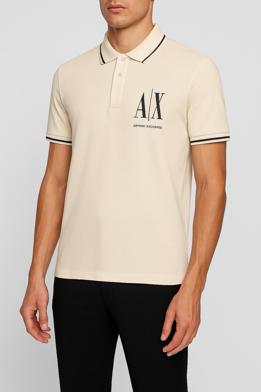 Armani Exchange Polo Yaka - Bej