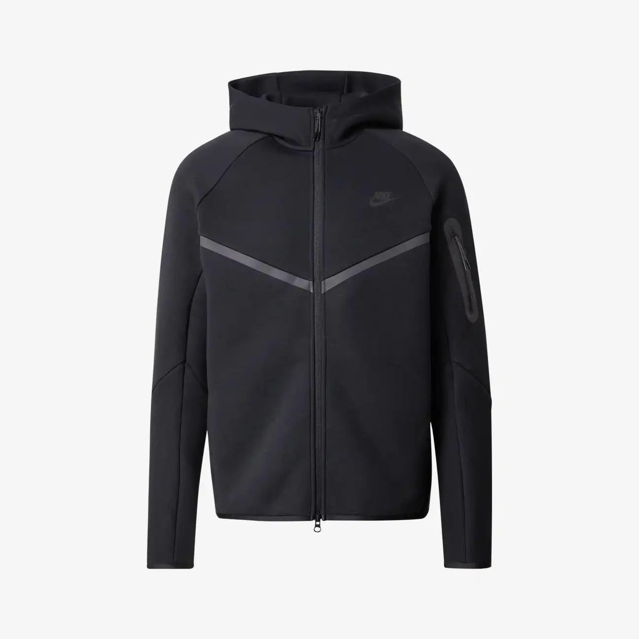 Tech Fleece 2025 Üst Zip - Siyah