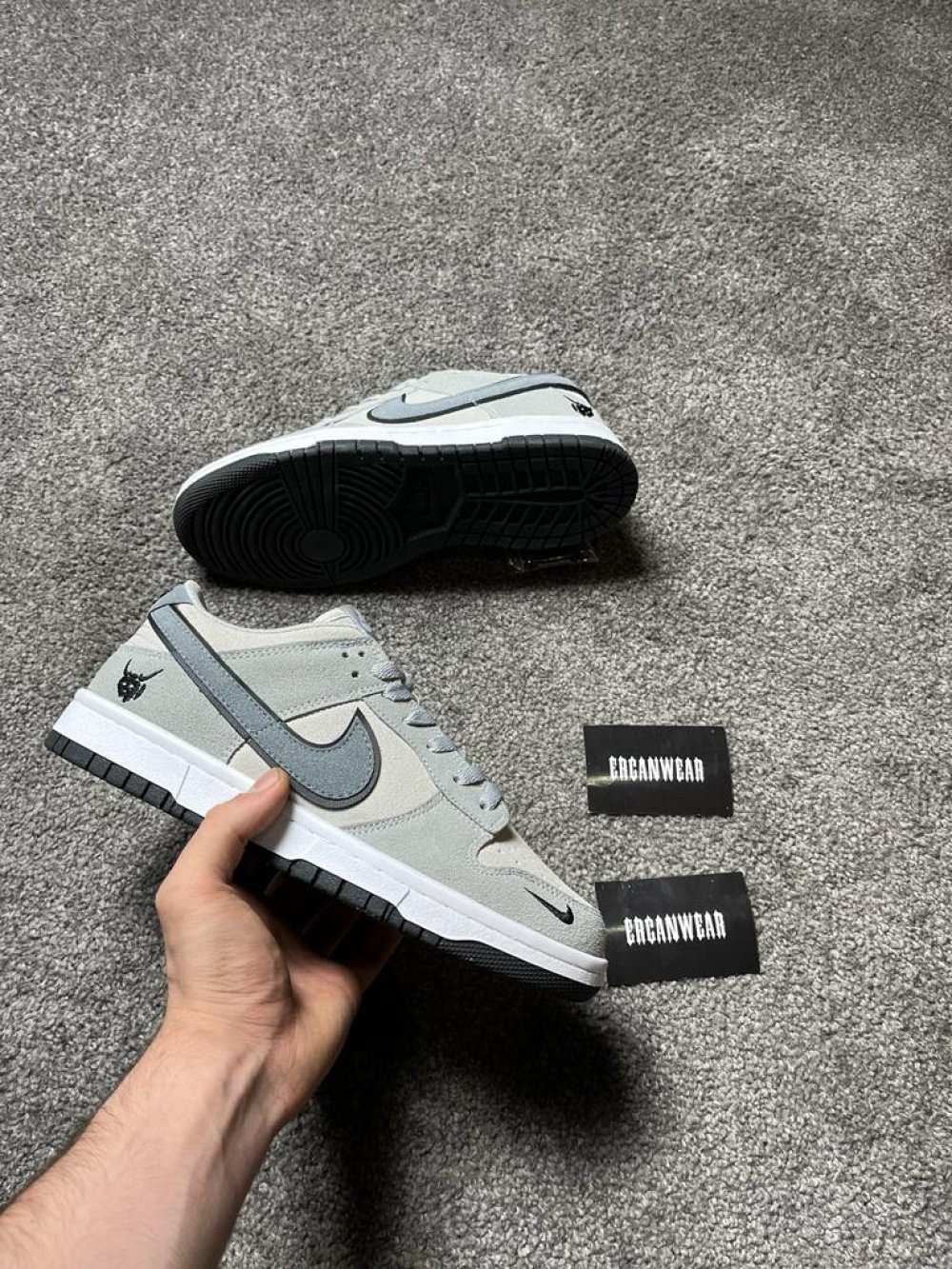 Dunk Low - Nike Dunk Low Gri Nubuk Setsubun