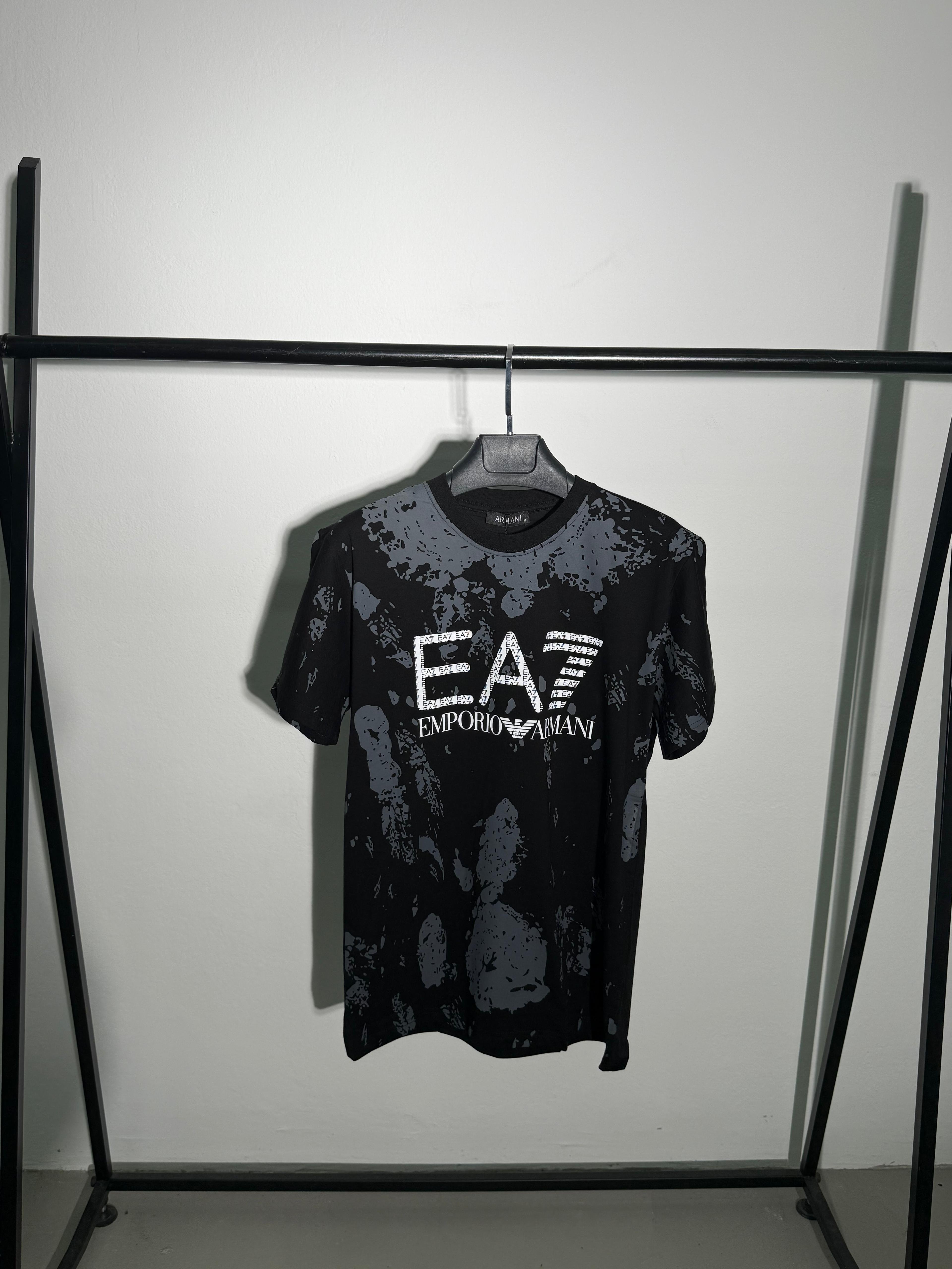 EA7 Dumanlı Tişört - Siyah