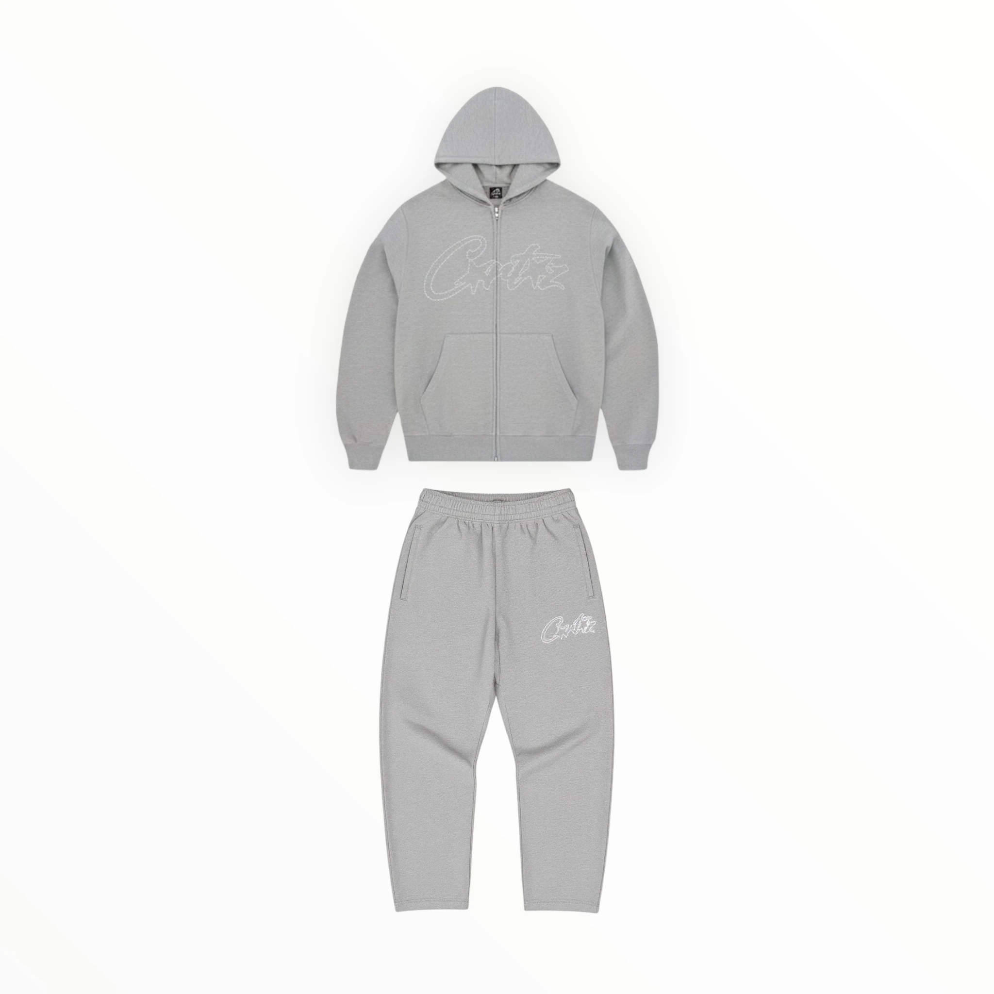 Corteiz Thick Stitch Allstarz Tracksuit  - Gri
