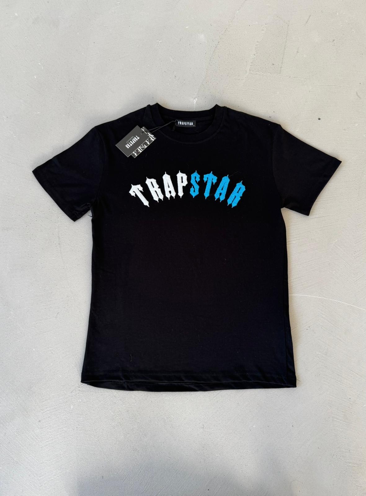 Trapstar Mavi-Beyaz Şort Takımı