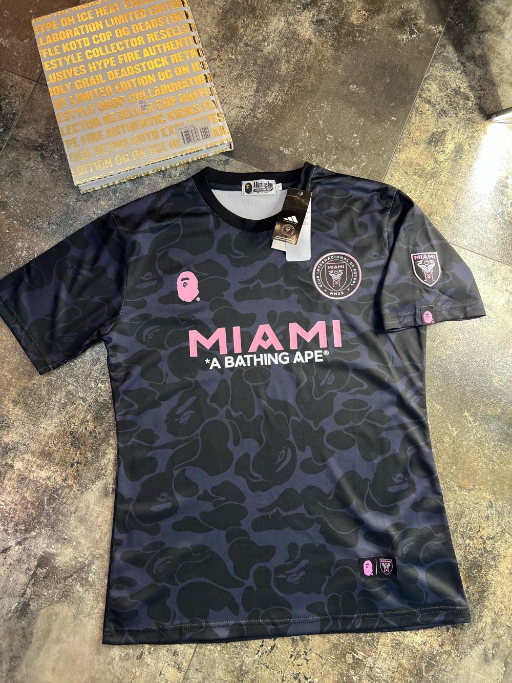 Bape Jersey - Siyah