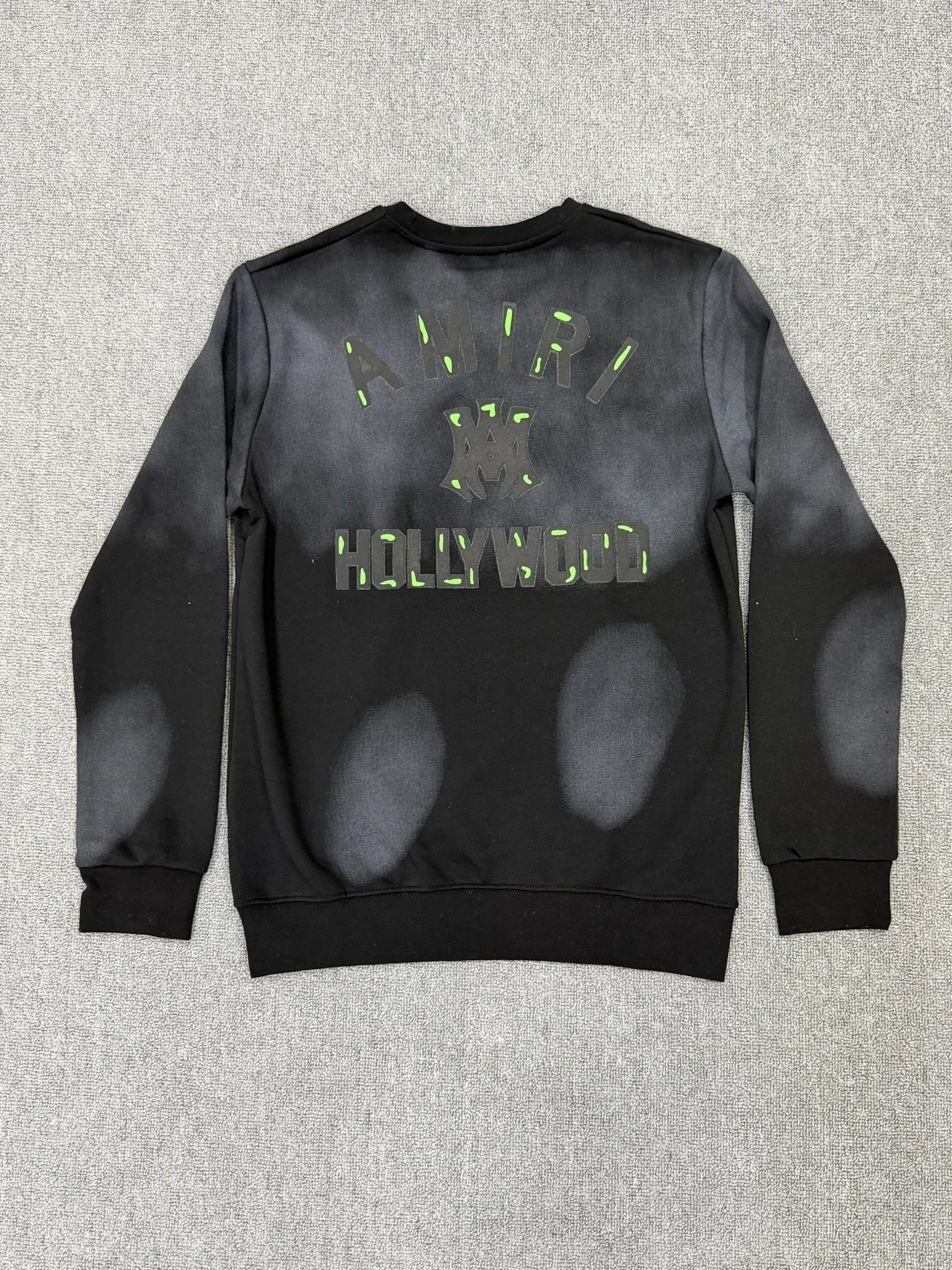 Ami Faded Black Sweatshirt 