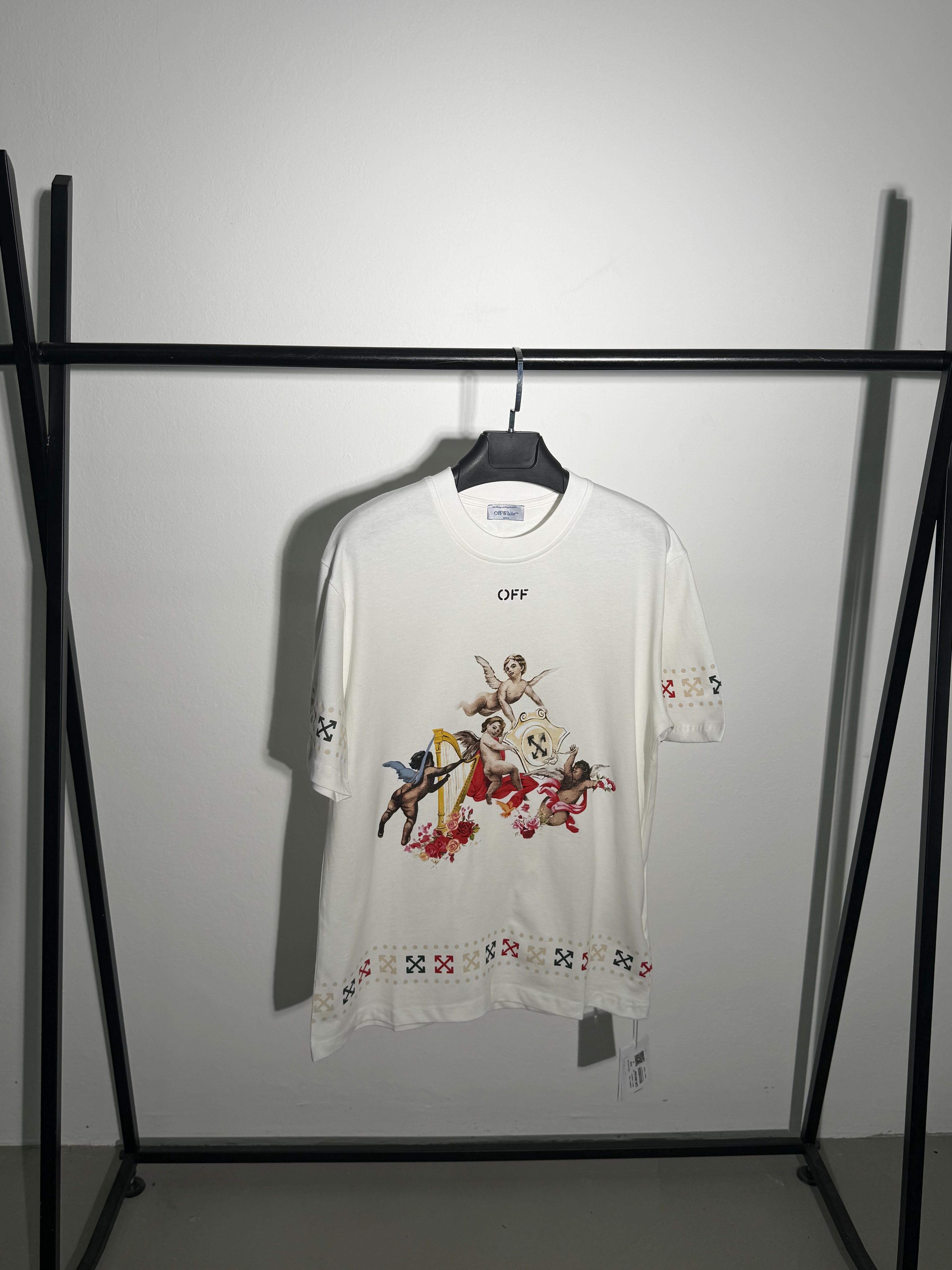 Off White Sanat Tablosu Tişört