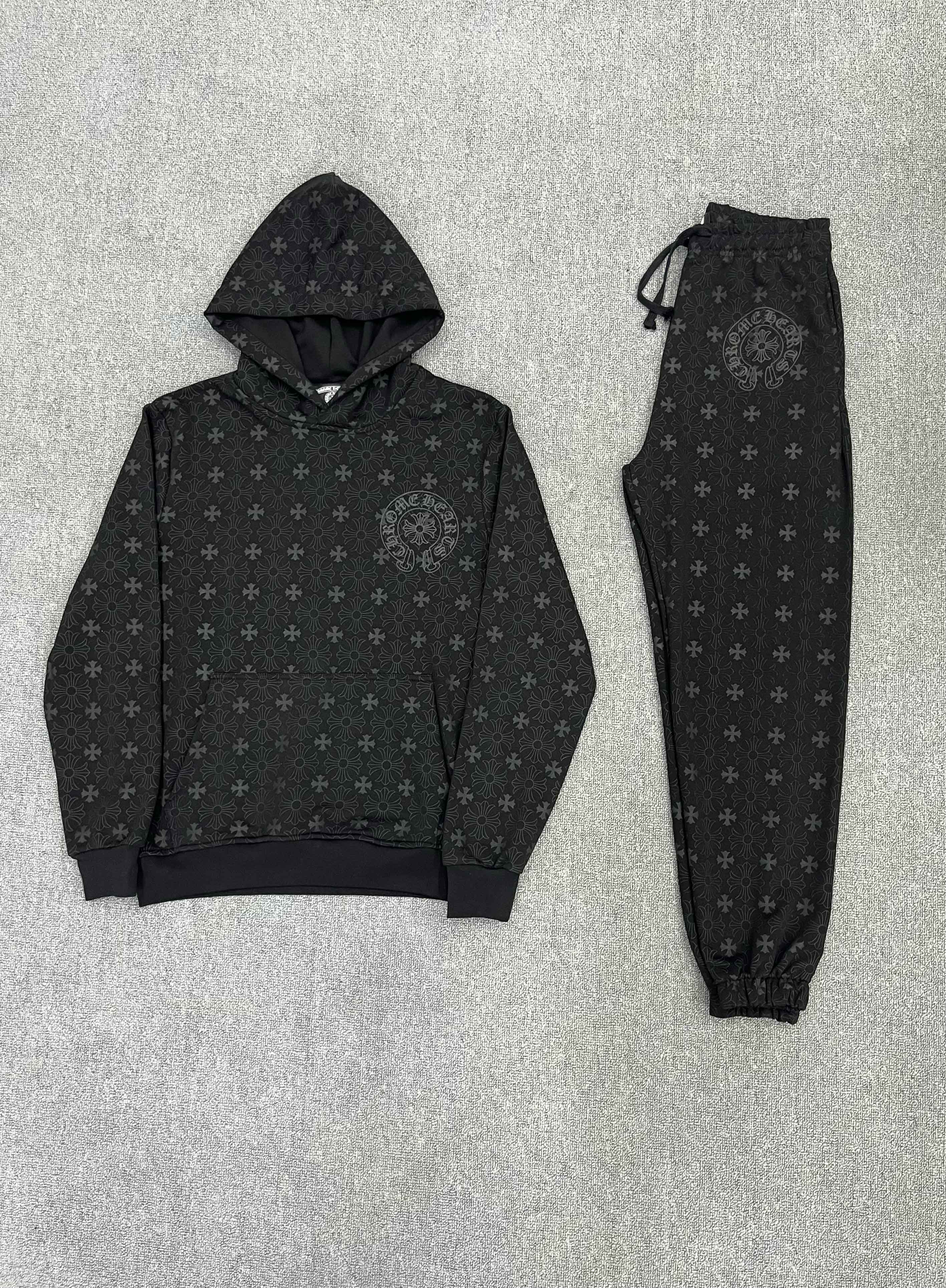 Monogram Chorme Hearts Tracksuit