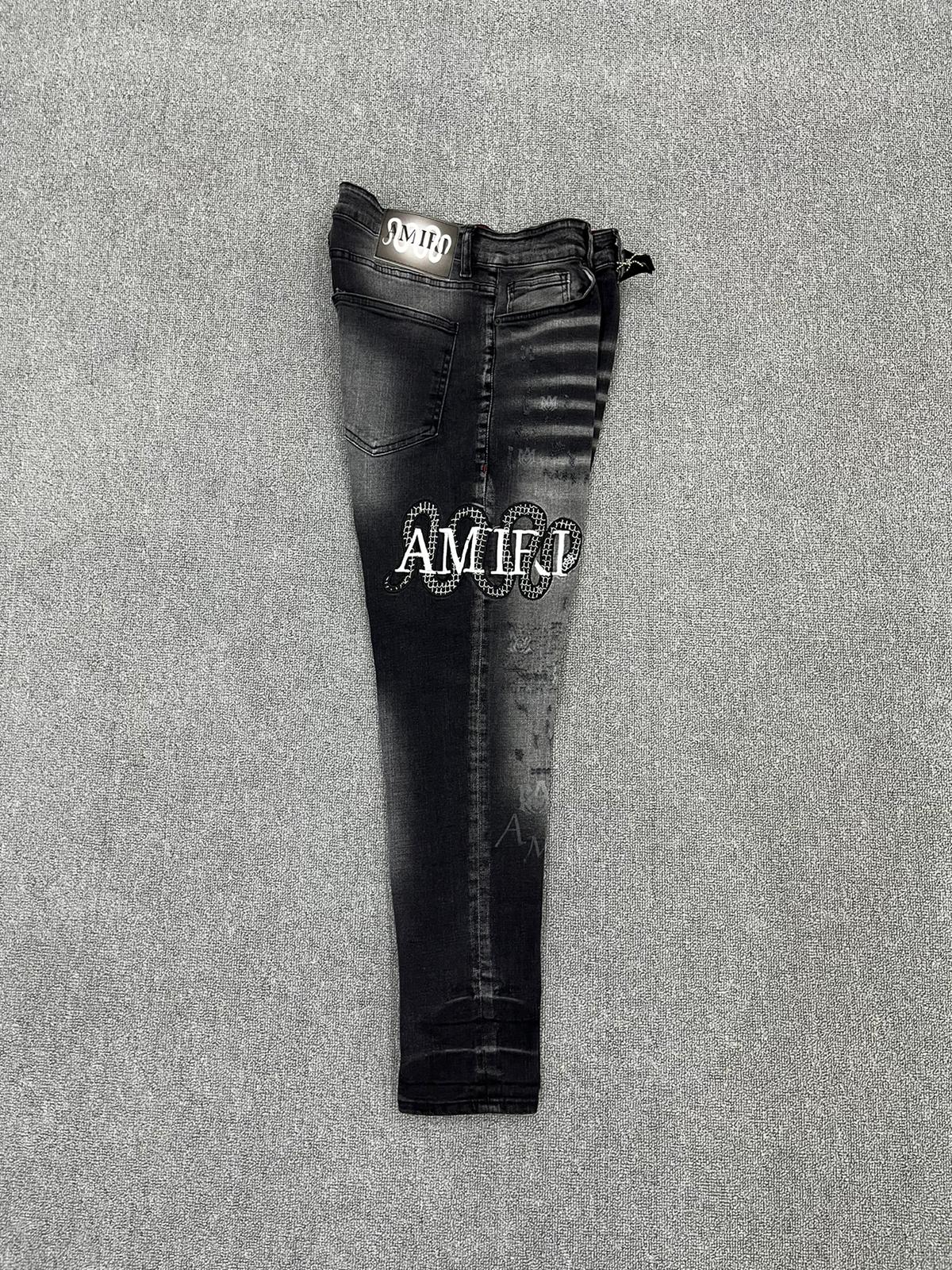 Amiri Snake Kot Pantolon