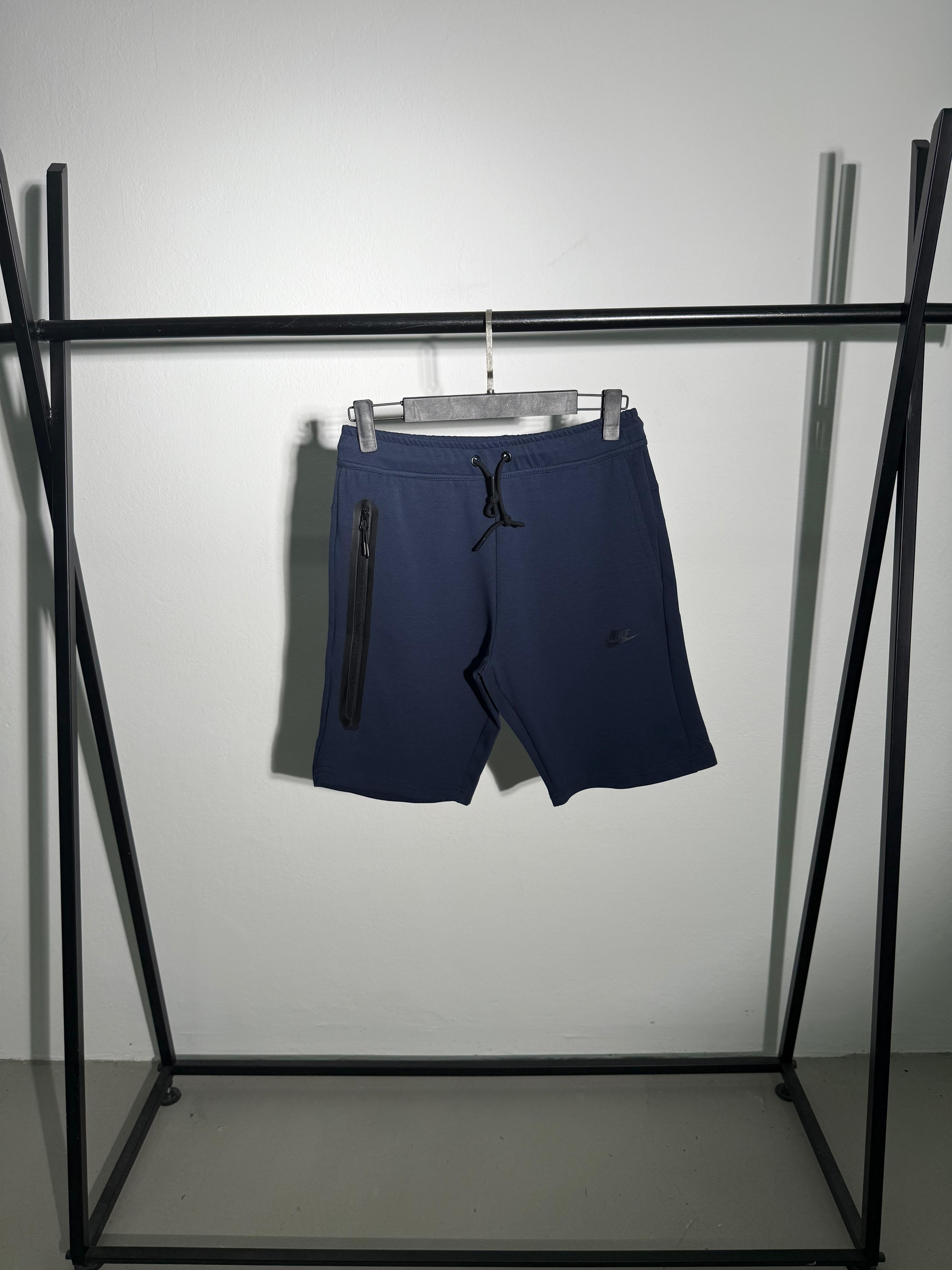 Tech Fleece Şort 2025 - Lacivert