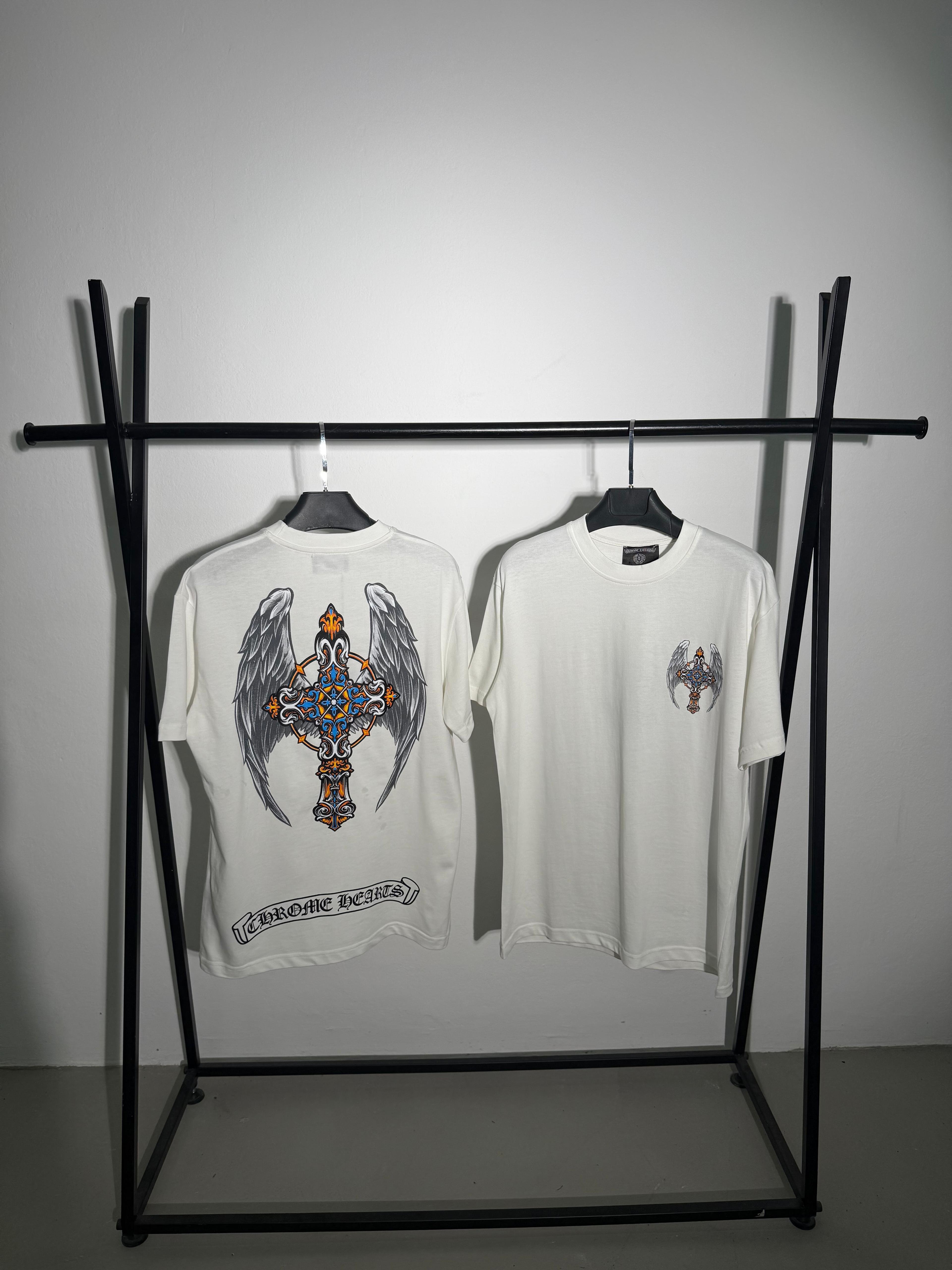  Chrome Hearts Kanatlı Tişört