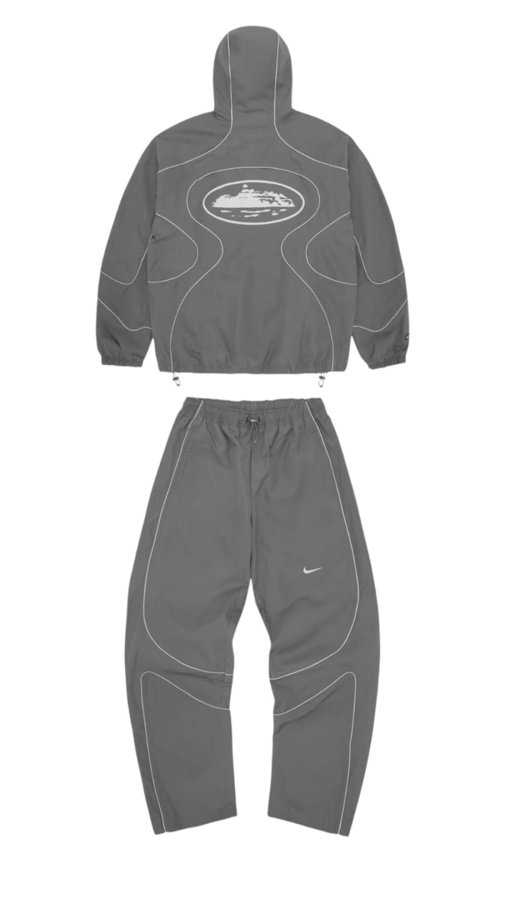 Corteiz Reflective Tracksuit - Gri