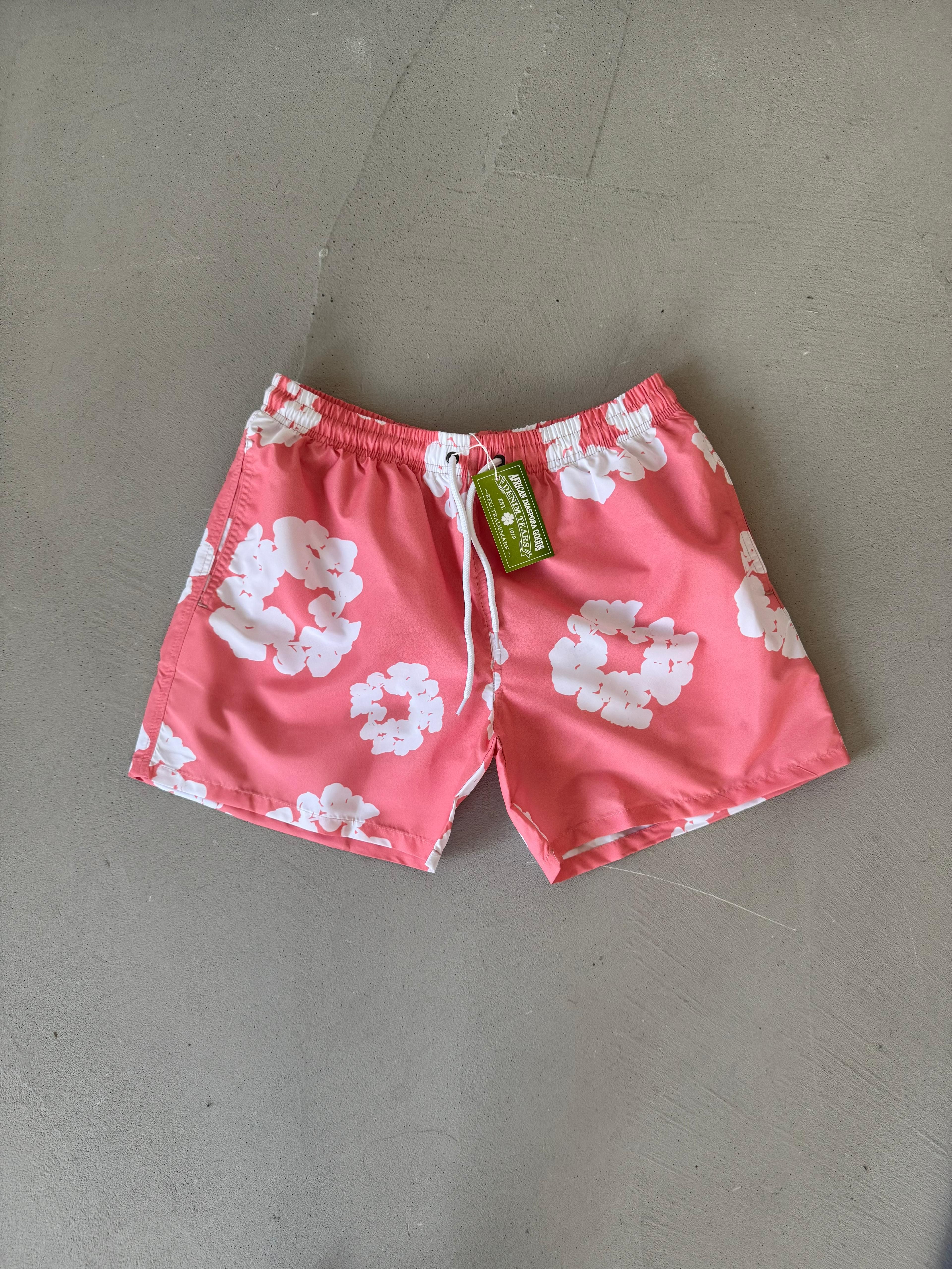 Denim Tears Deniz Şortu - Pembe