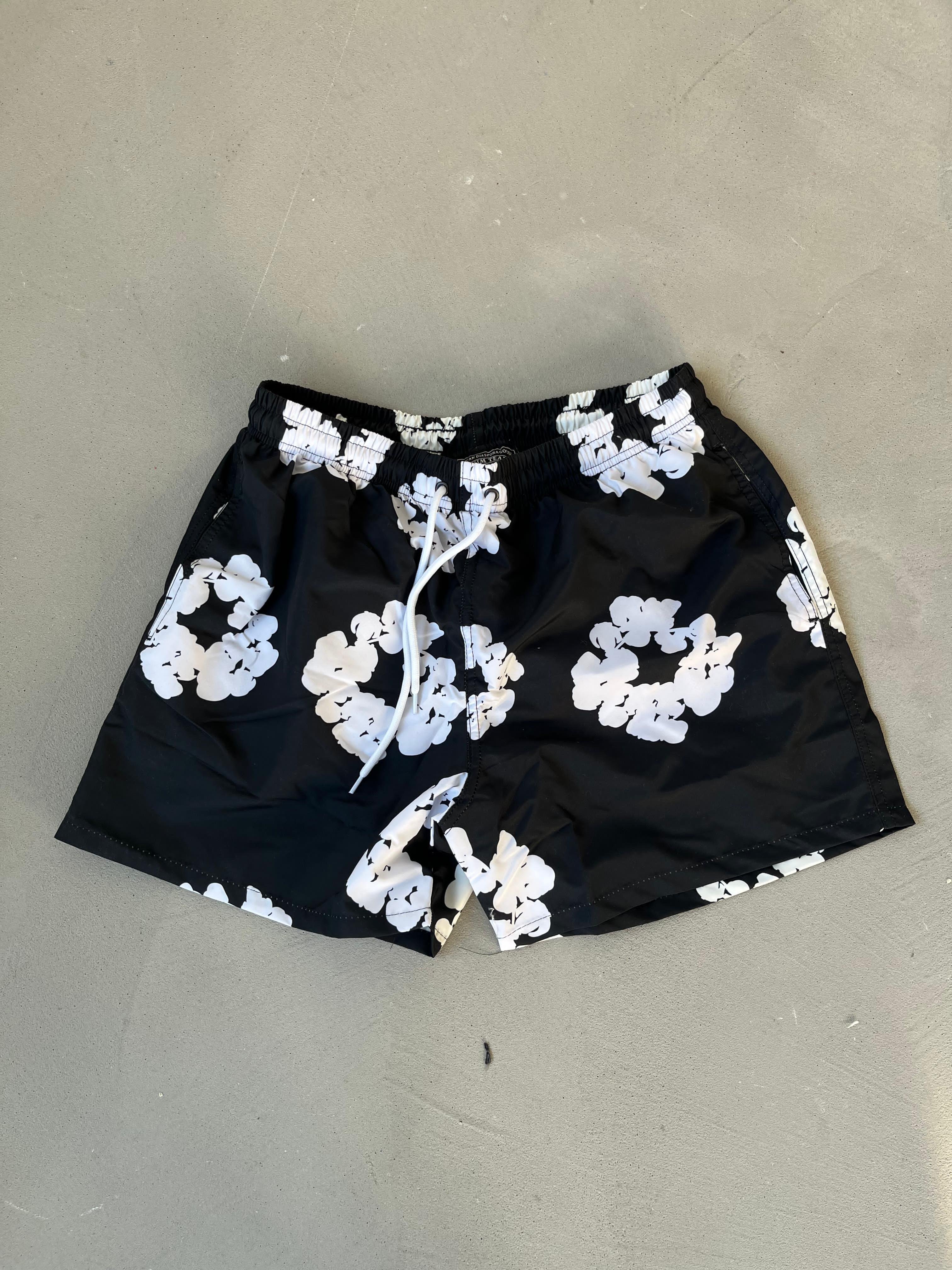 Denim Tears Deniz Şortu - Siyah