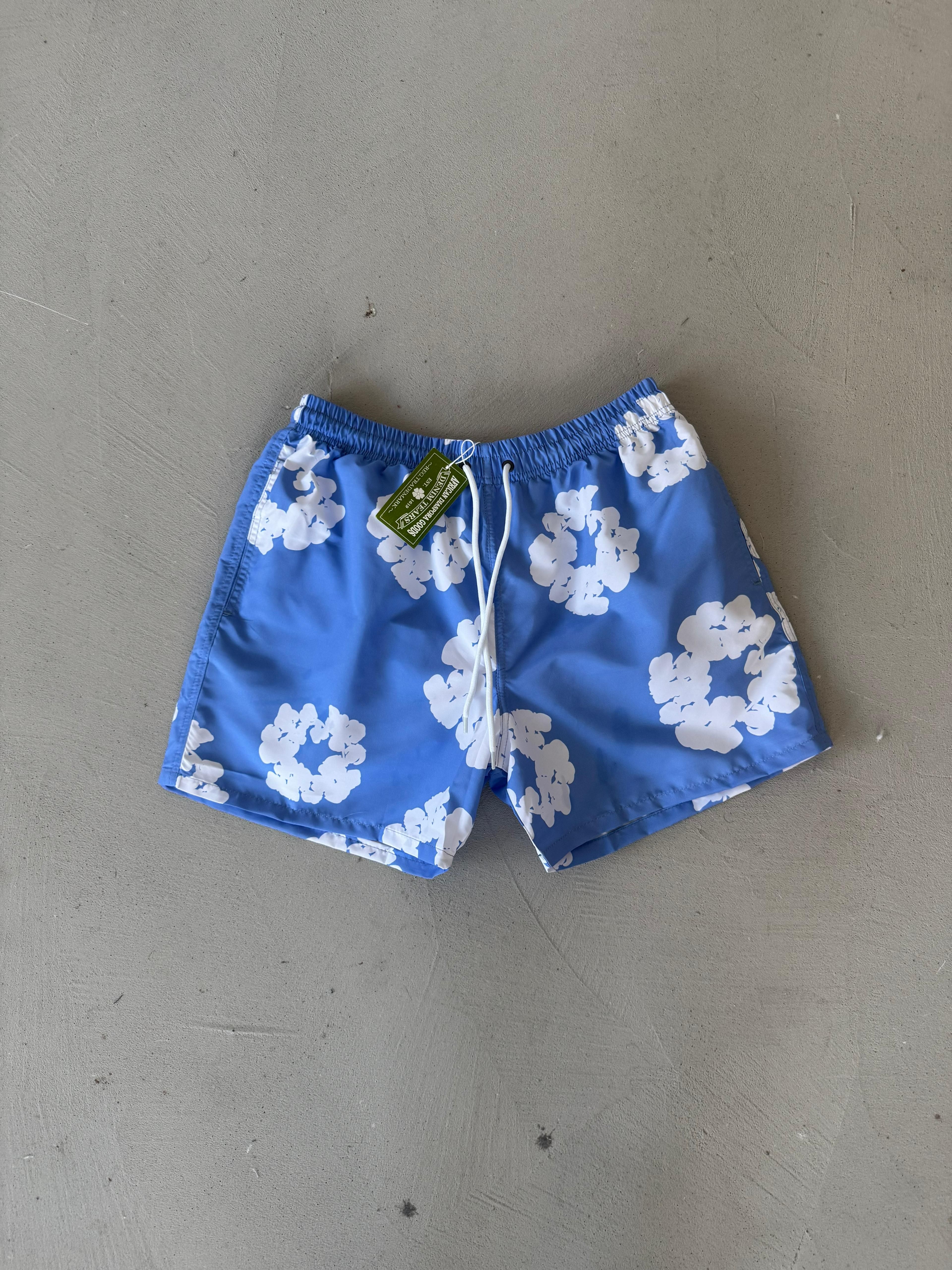 Denim Tears Deniz Şortu - Mavi