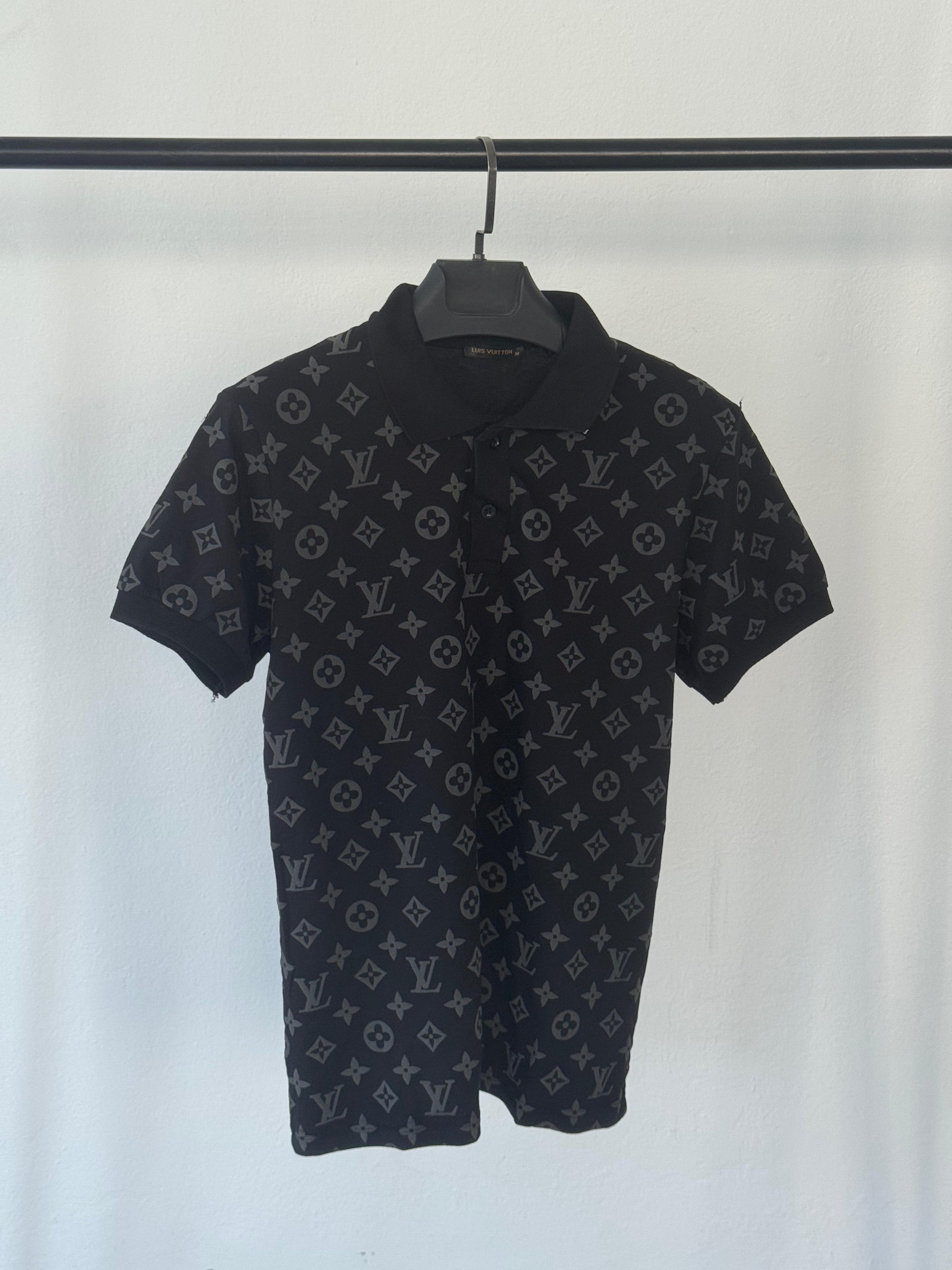 LV Mono Full Logo Tişört
