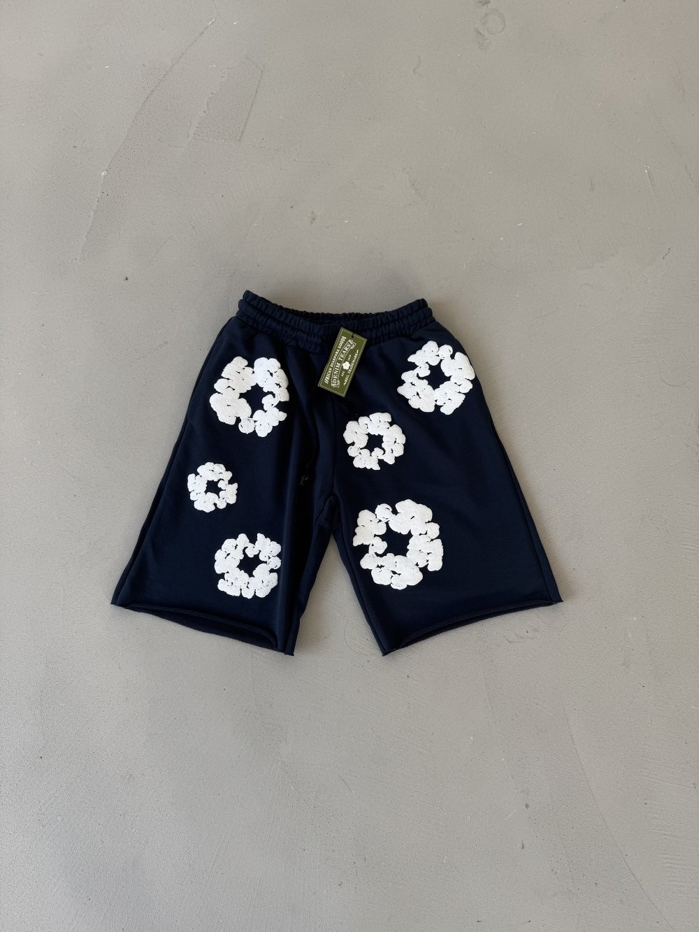 Denim Tears Şort - Siyah-Beyaz