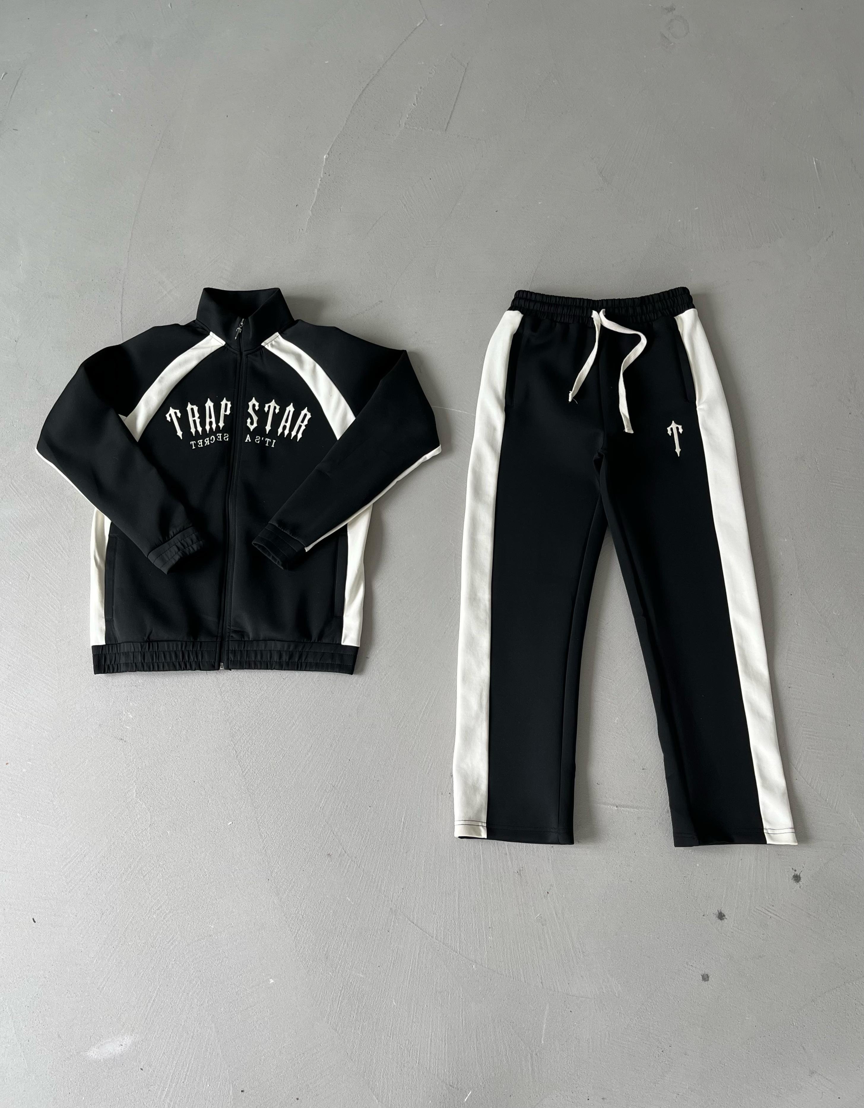Trapstar Irongate Arch Velour Tracksuit - Siyah