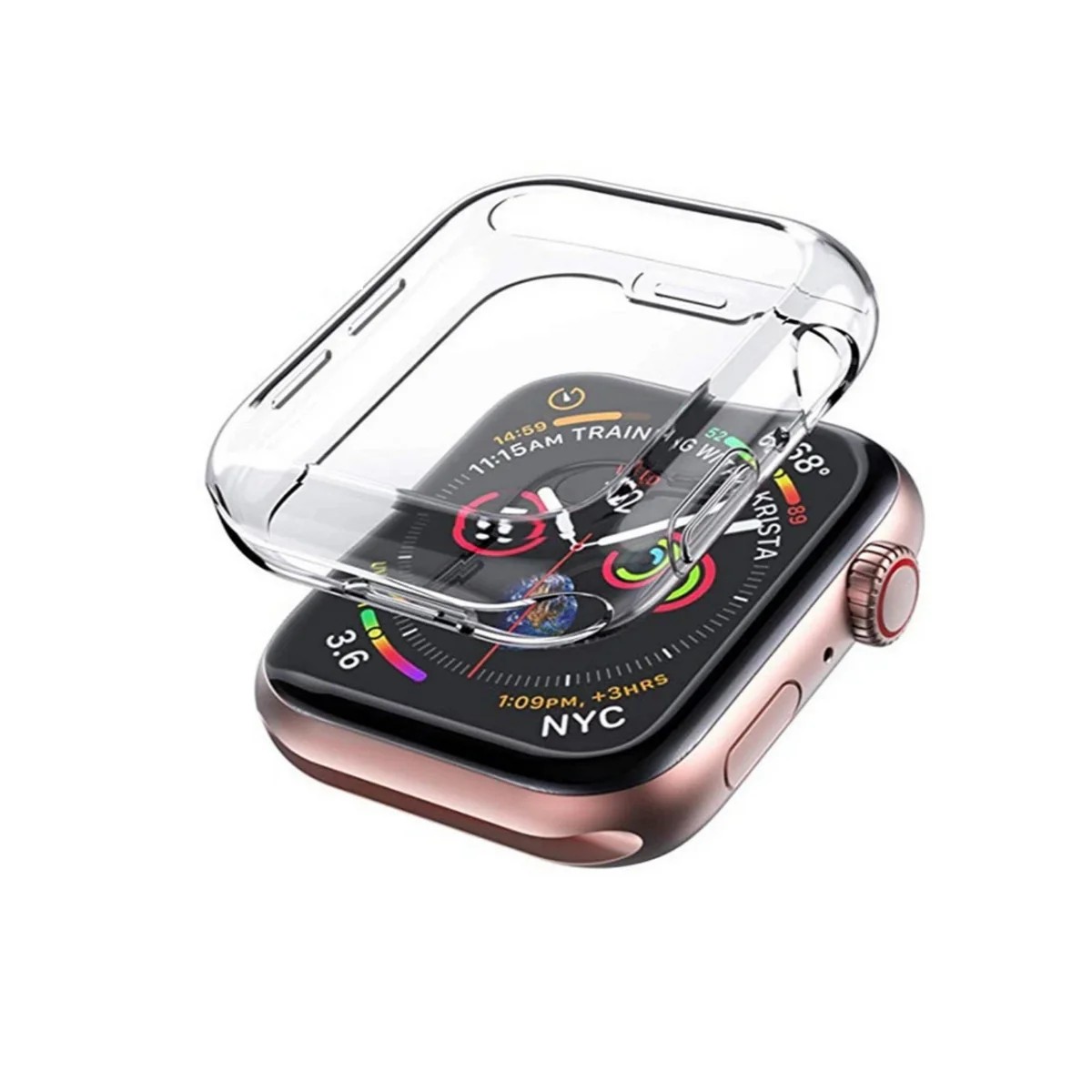 Apple Watch Uyumlu Şeffaf Kasa Koruyucu