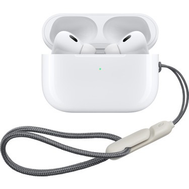 Yeni AirPods Pro 2.Nesil ANC Platinium 2024 ( Askı ipi ve Silikon Kılıf Hediyesi )